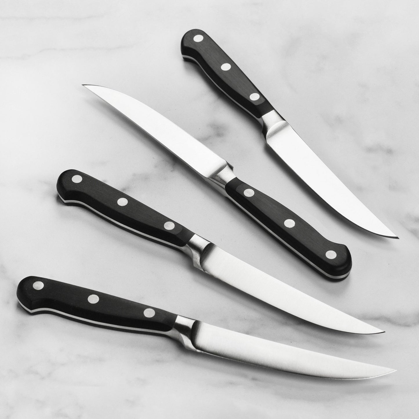 Wusthof Classic 4 Piece Steak Knife Set with Wood Case