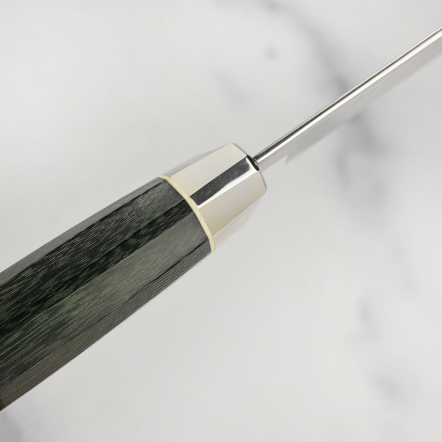 Zanmai Revolution SG2 8.25" Gyuto with Green Micarta Handle