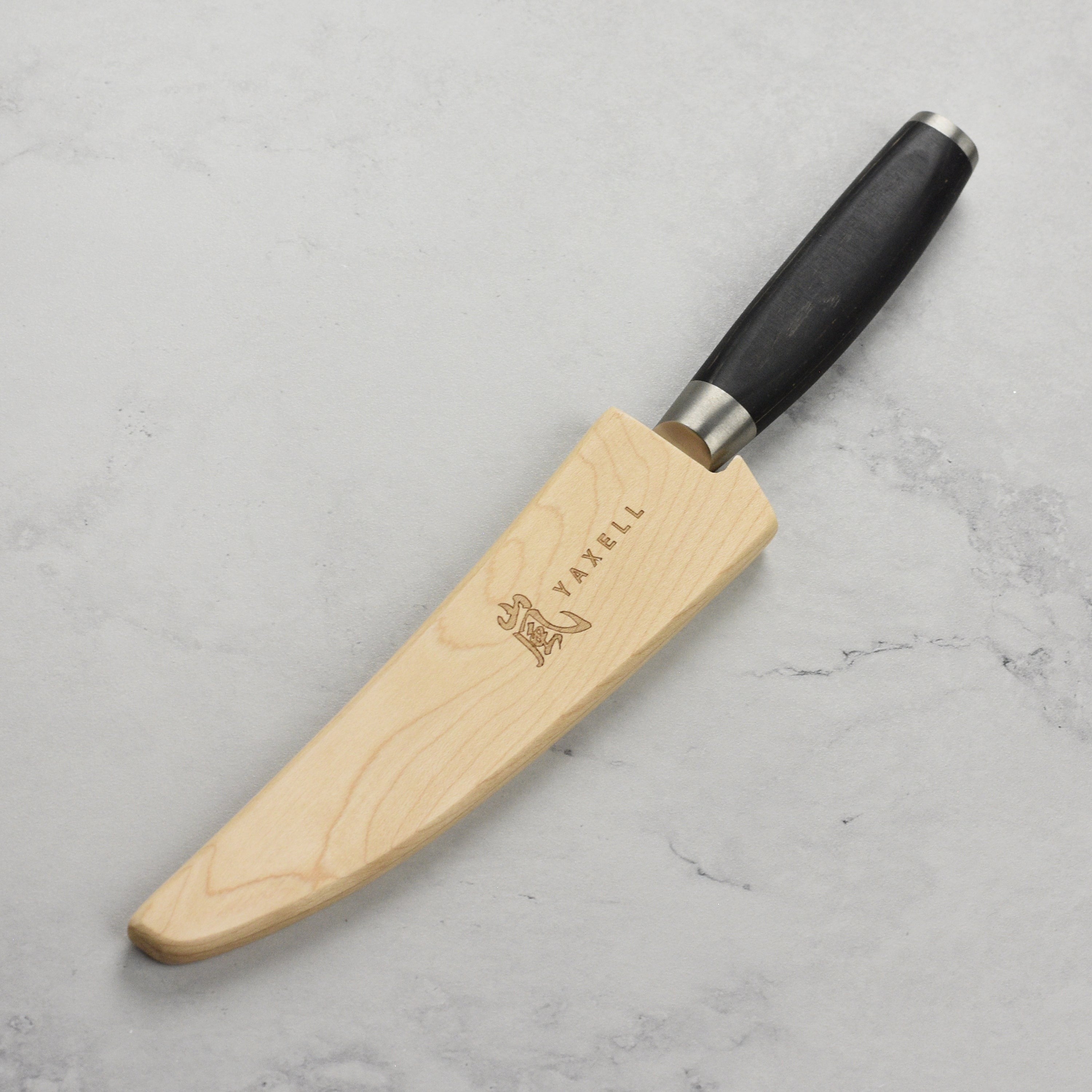 Yaxell Magnetic Wooden Sheath for 6" Curved Boning Knife