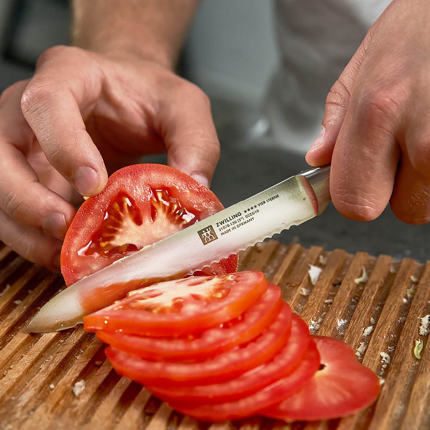 Zwilling Four Star 5" Serrated Utility Knife