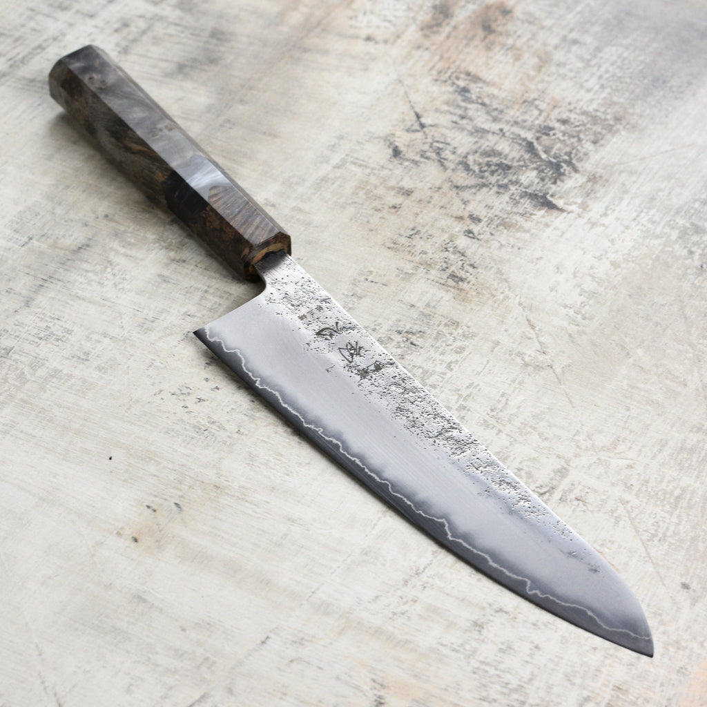 Hatsukokoro Ginrei Ginsan Nashiji 8.25" Gyuto
