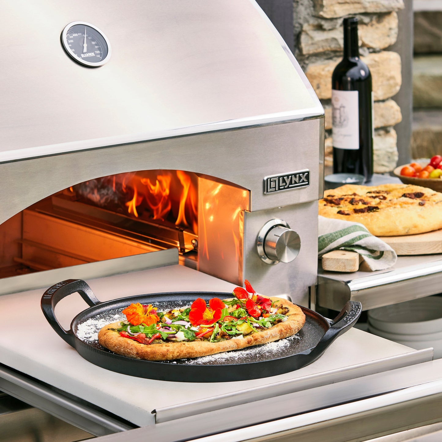 Le Creuset Alpine Outdoor Cast Iron 15" Pizza Pan