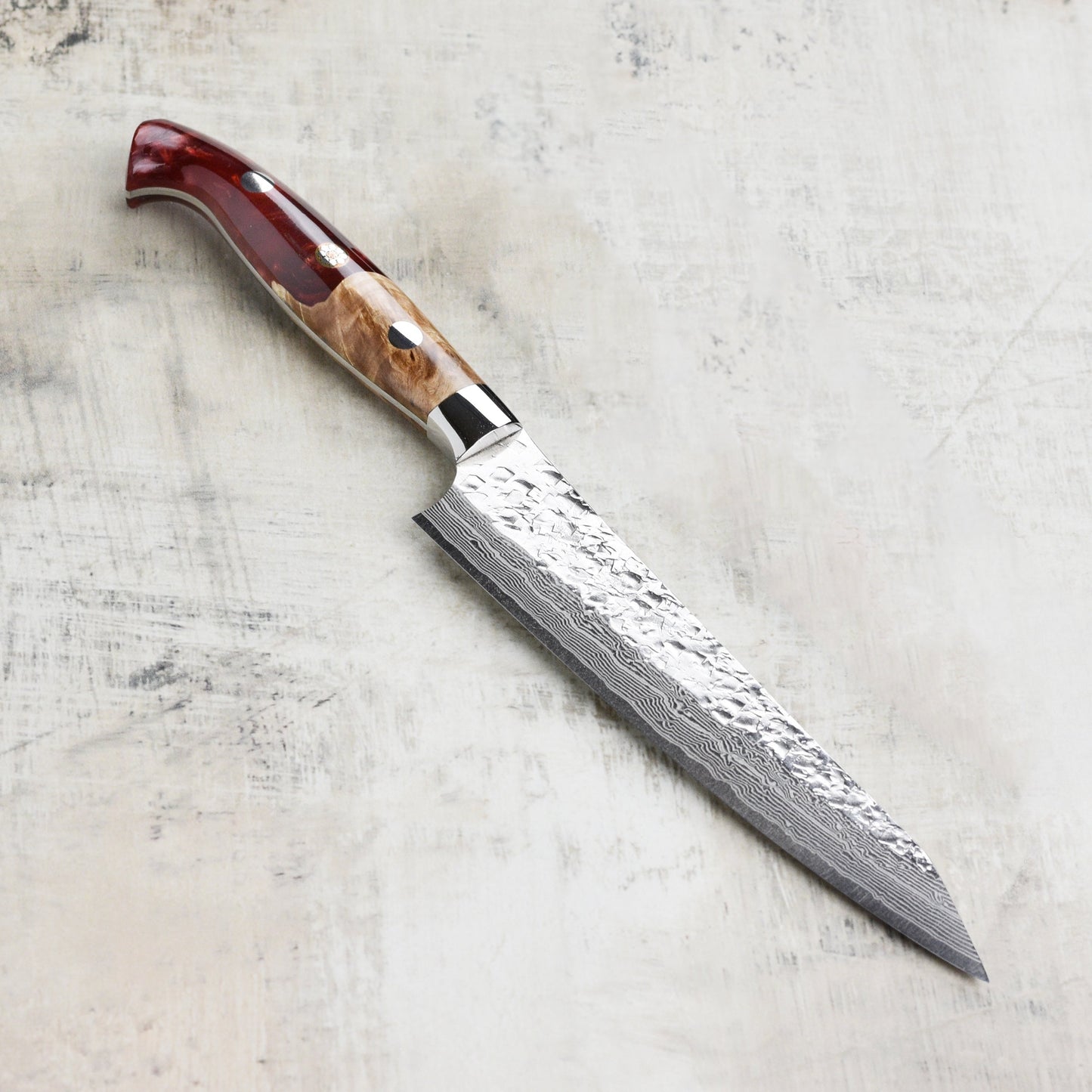Kurosaki Shizuku Forged SG2 Damascus 5.9" Petty with Saya