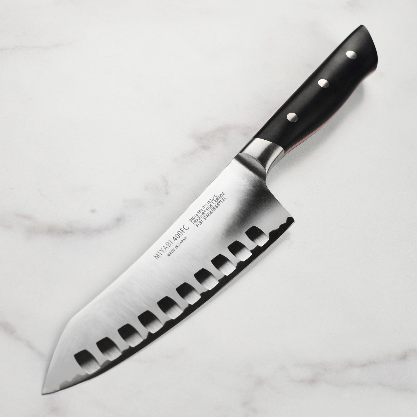 Miyabi Evolution 7" Hollow Edge Rocking Santoku Knife