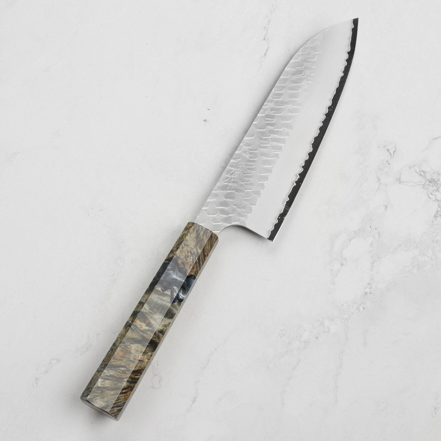 Nigara SG2 Migaki Tsuchime 7" Santoku