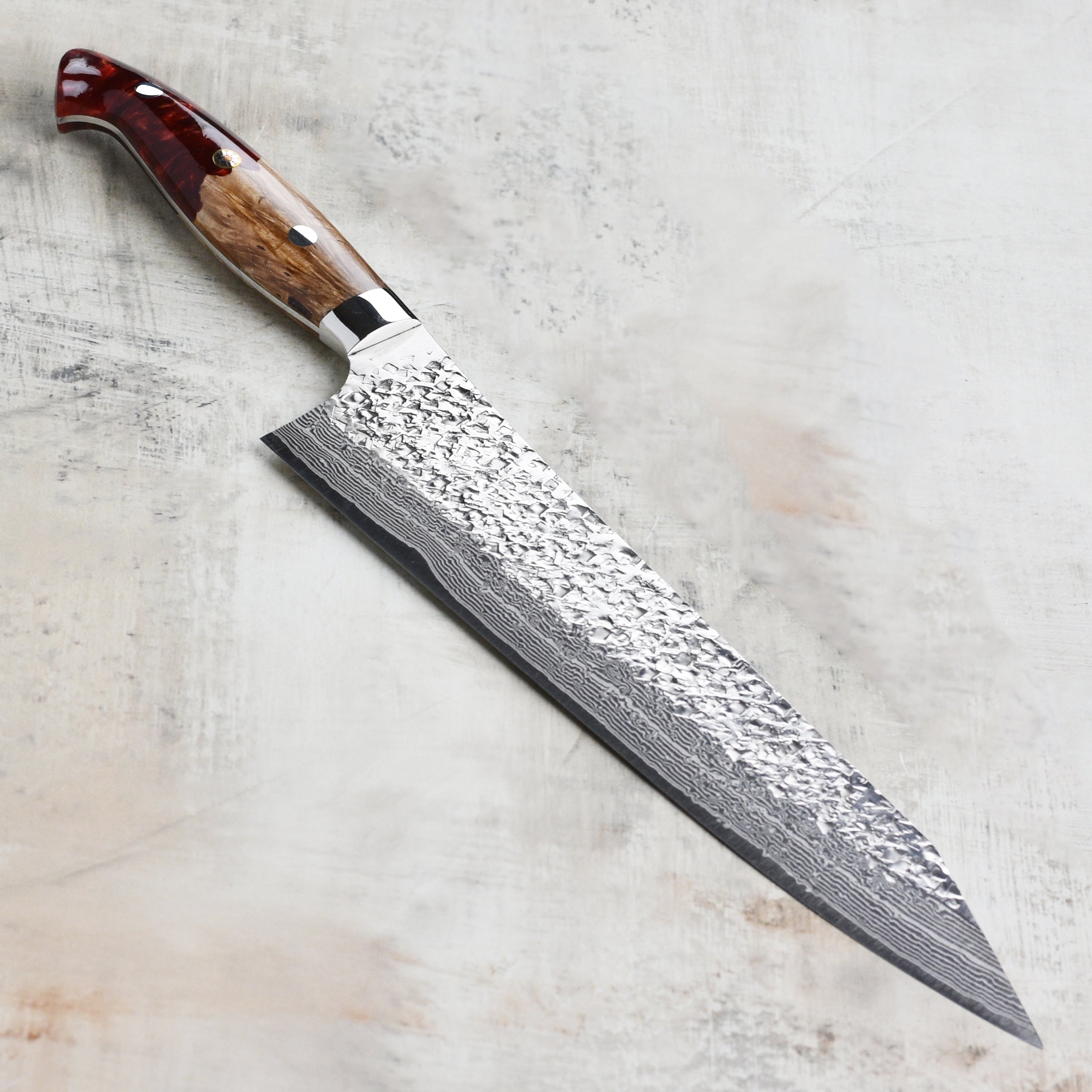 Kurosaki Shizuku Forged SG2 Damascus 9.4" Gyuto with Saya
