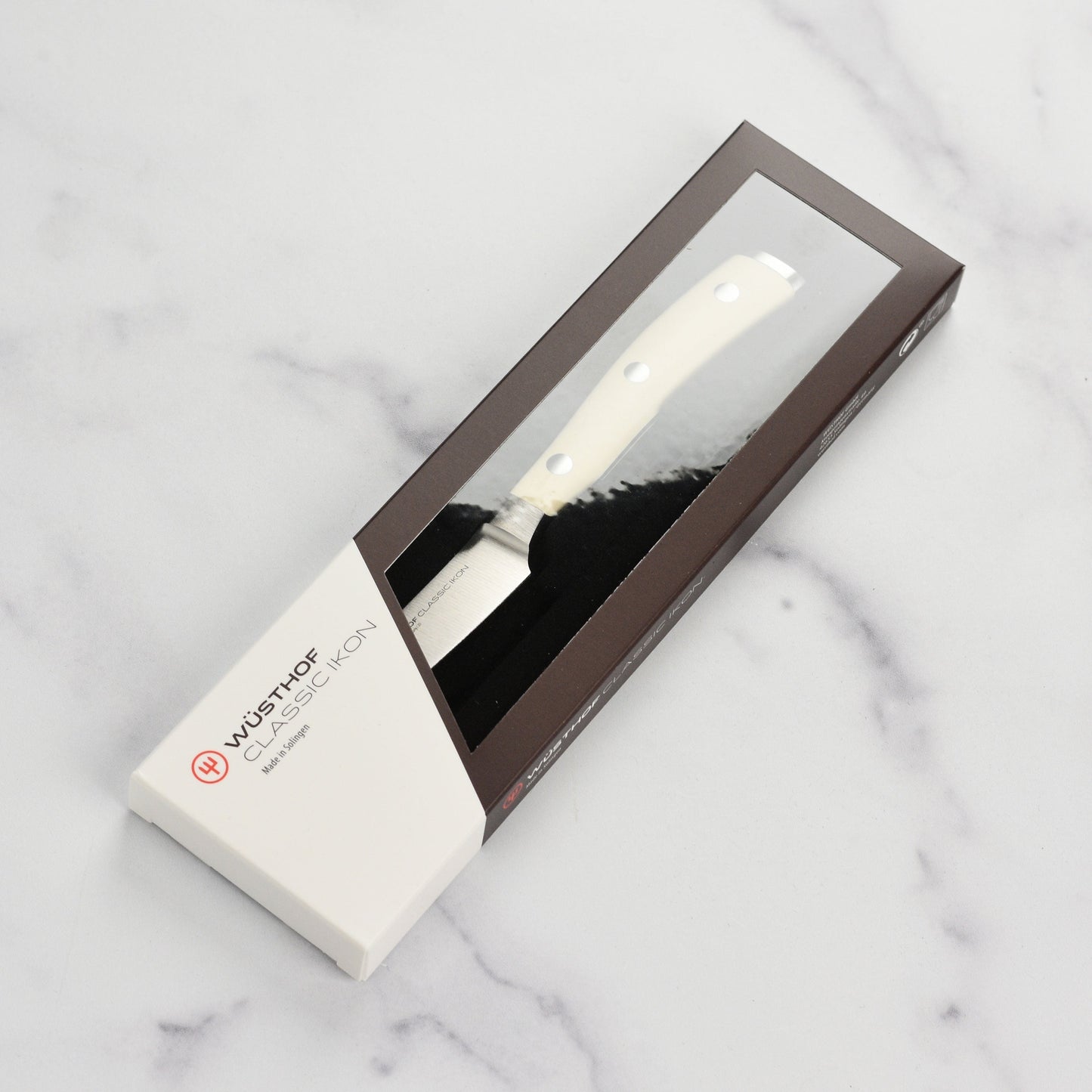 Wusthof Classic Ikon Creme 3" Flat Cut Paring Knife