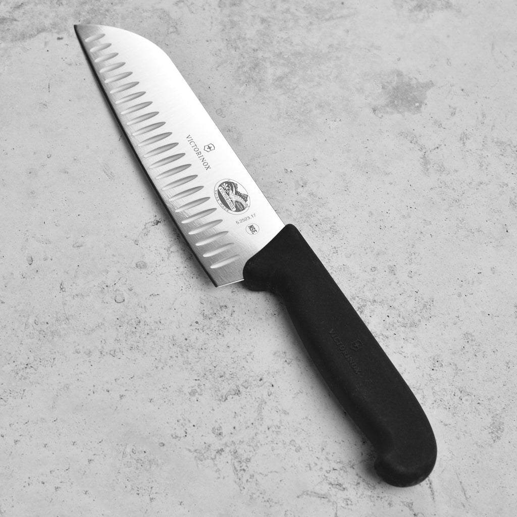 Victorinox Fibrox 7" Hollow Edge Santoku Knife
