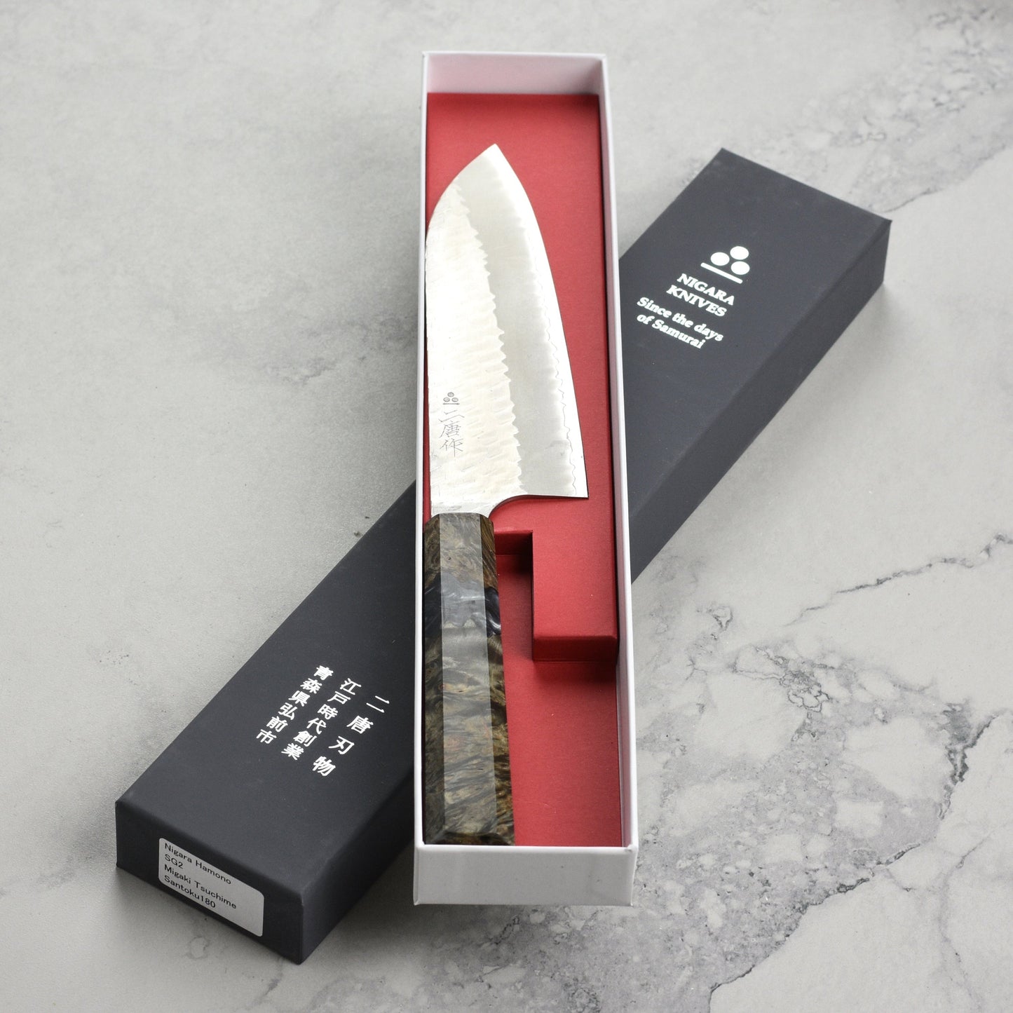 Nigara SG2 Migaki Tsuchime 7" Santoku