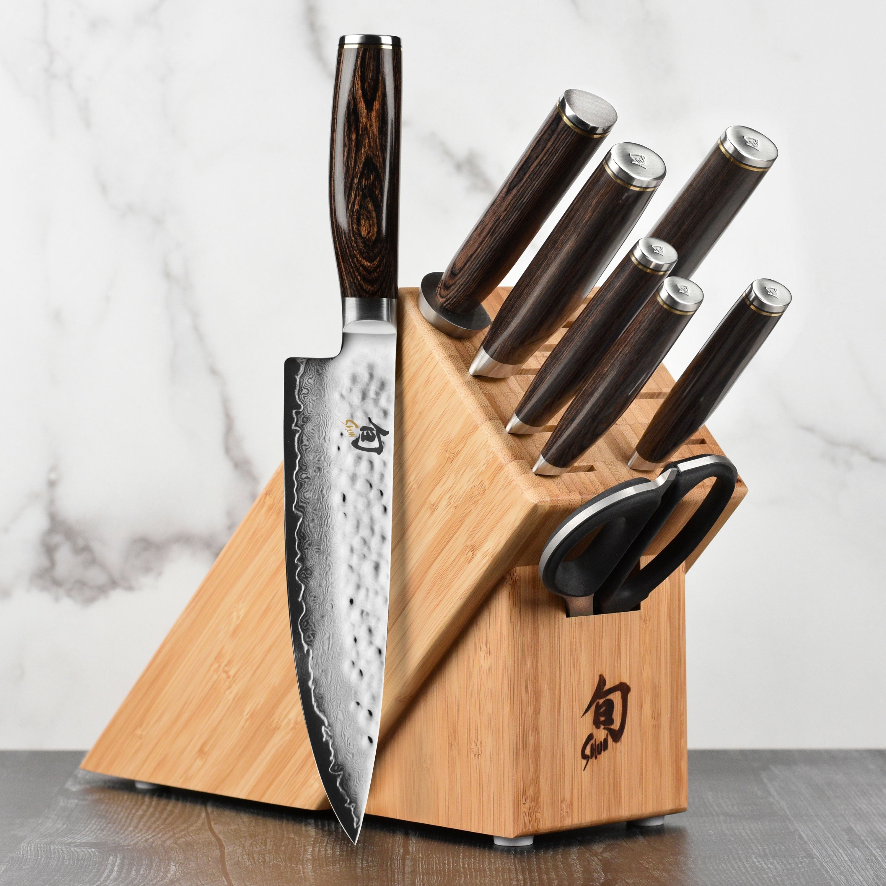 Shun Premier 9 Piece Knife Block Set