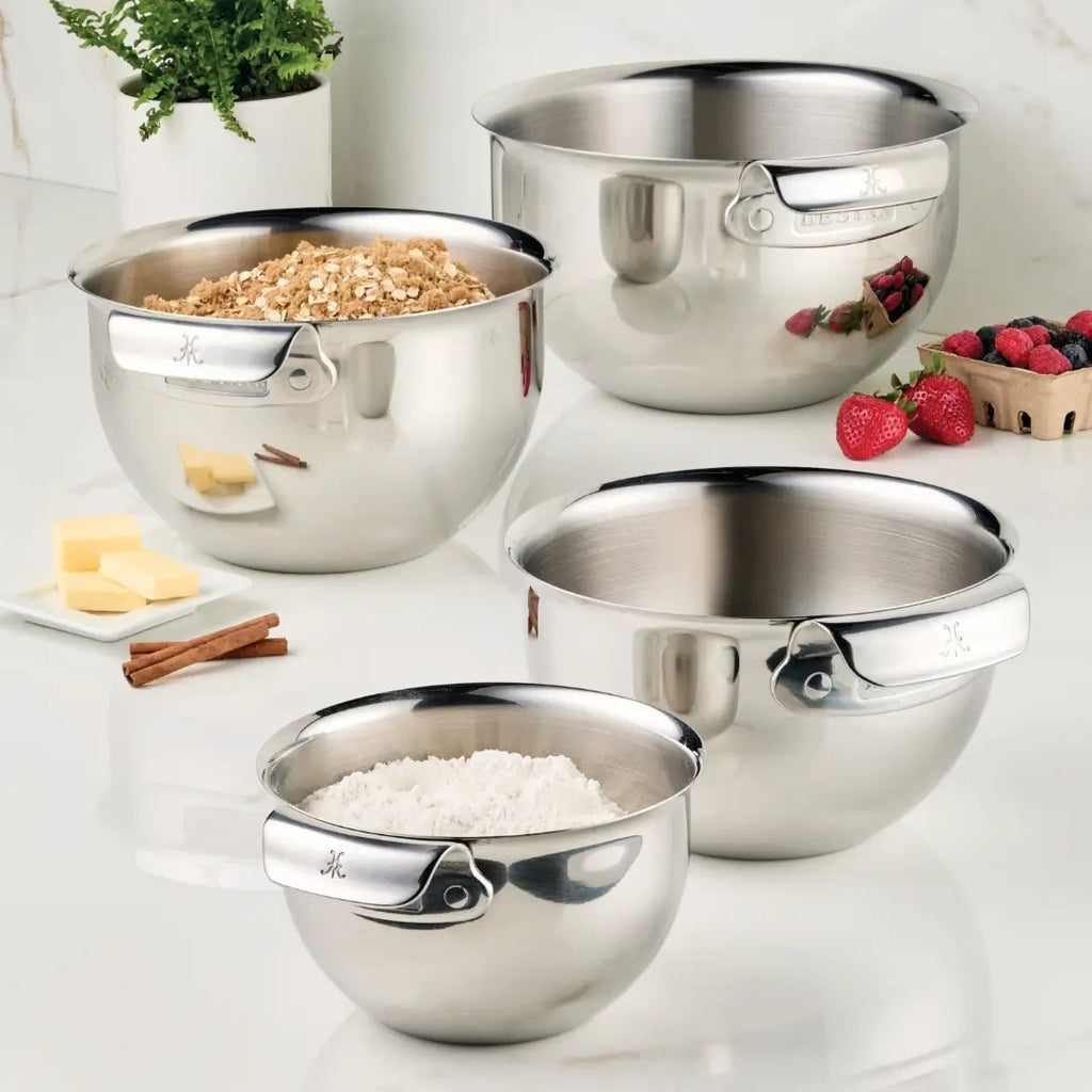 Hestan Stainless Steel 4 Piece Mixing Bowl Set