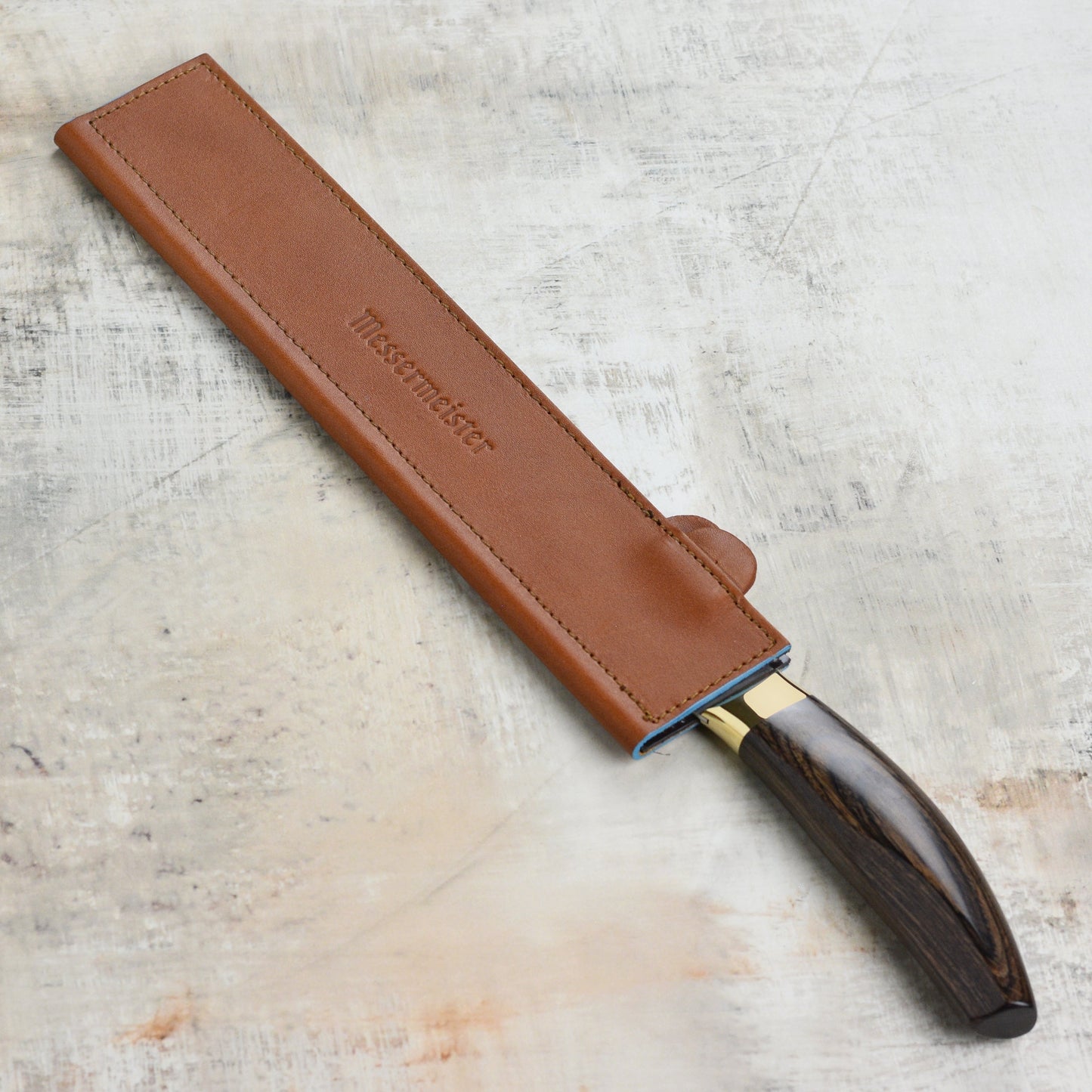 Messermeister 10.5" Saddle Magnetic Leather Edge-Guard