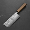 Shiro Kamo SG2 Kurozome Damascus 6.5" Nakiri
