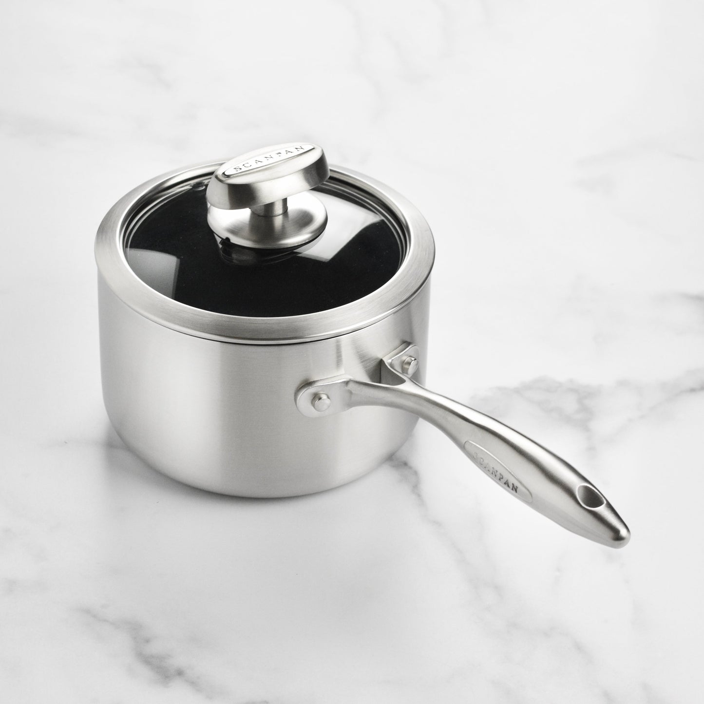 Scanpan CX+ 2-quart Stainless Steel Nonstick Saucepan