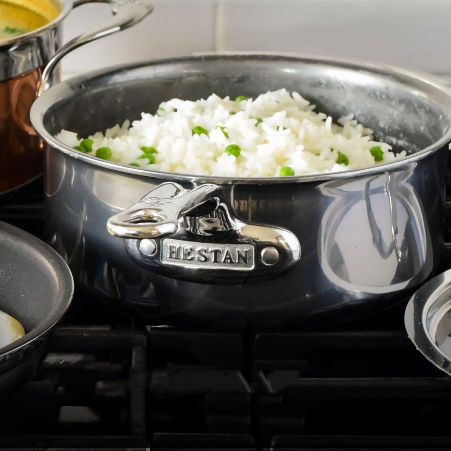 Hestan NanoBond 1.5-quart Titanium Stainless Steel Saucepan