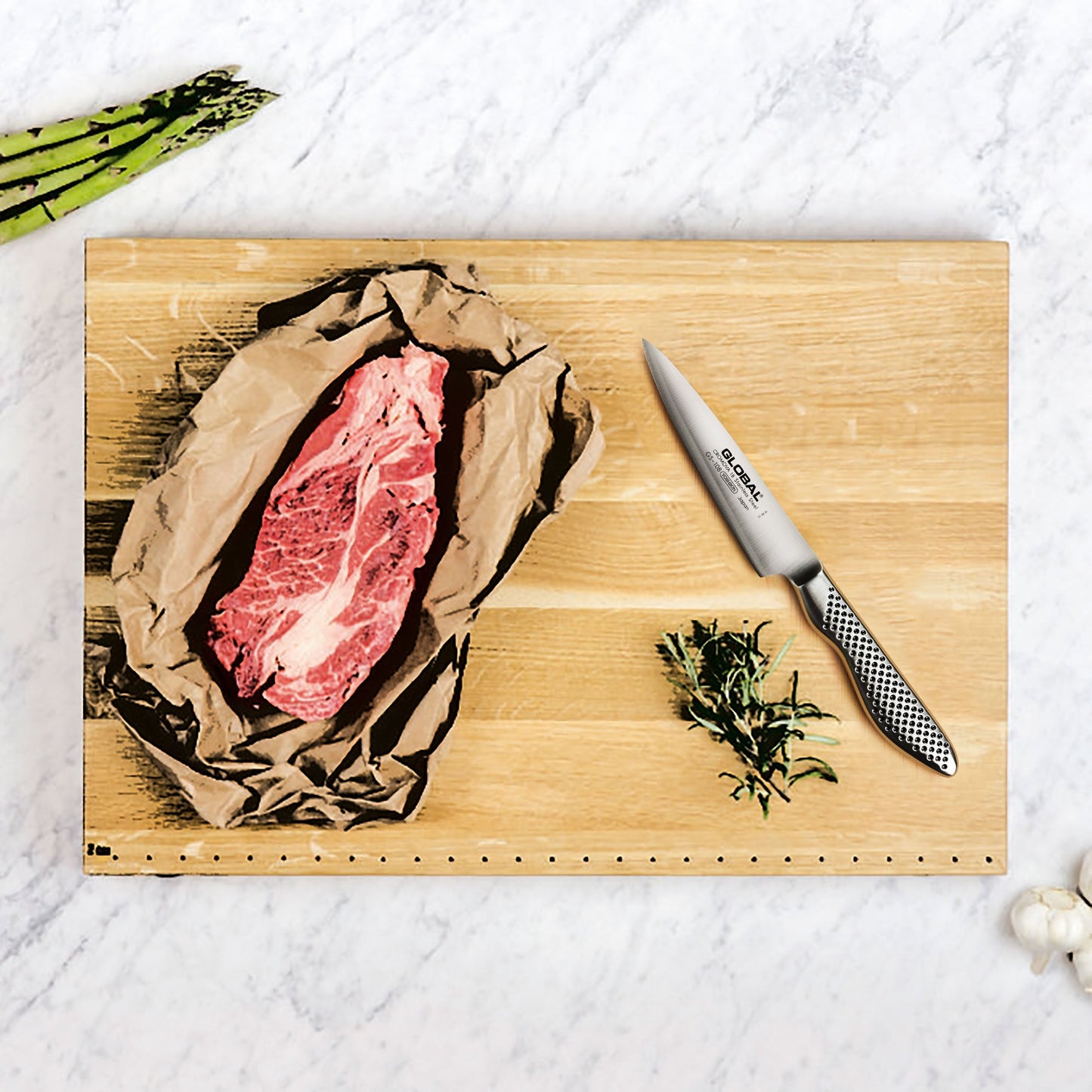 Global 4 Piece Steak Knife Set