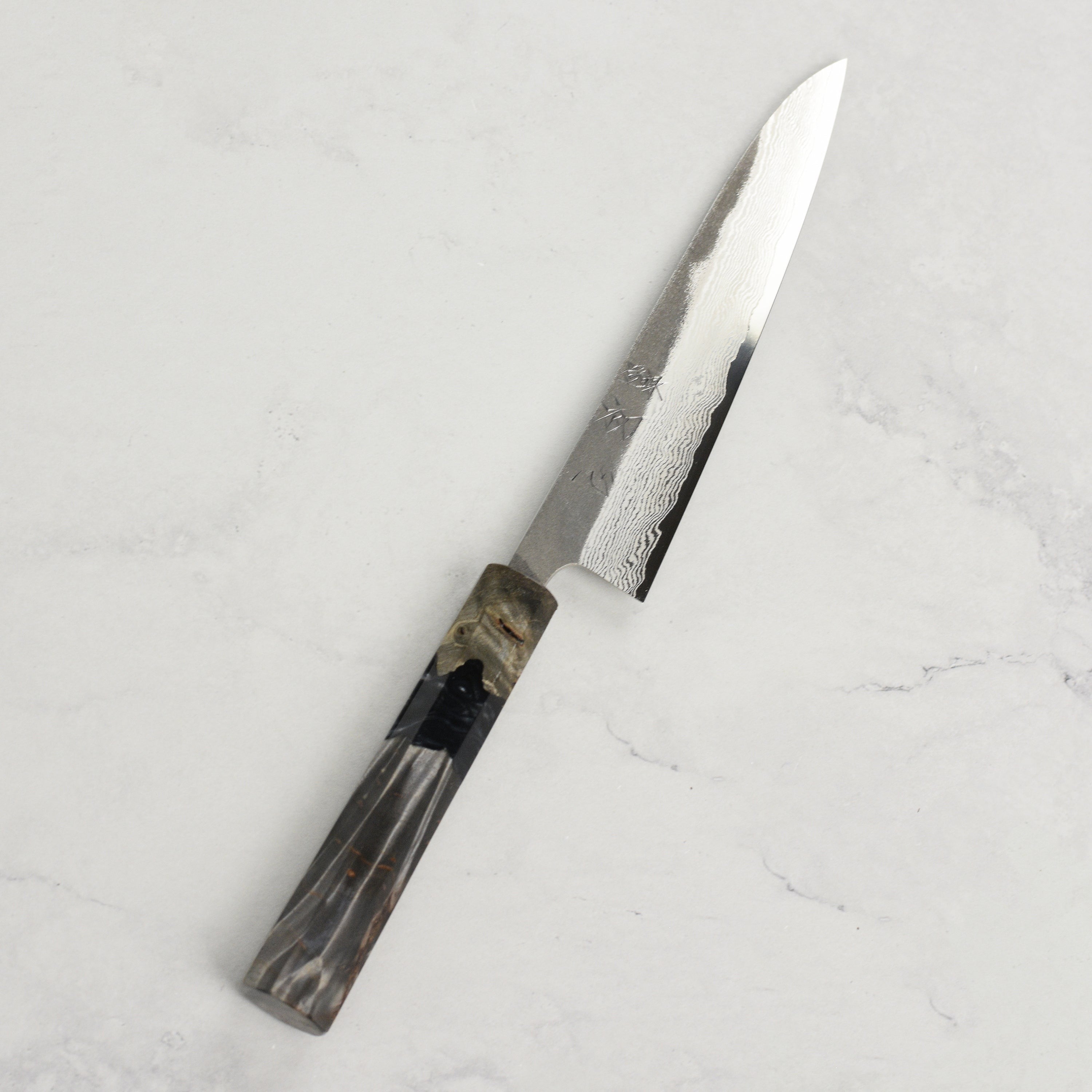 Hatsukokoro Atelier Kurouchi Damascus 5.9" Petty