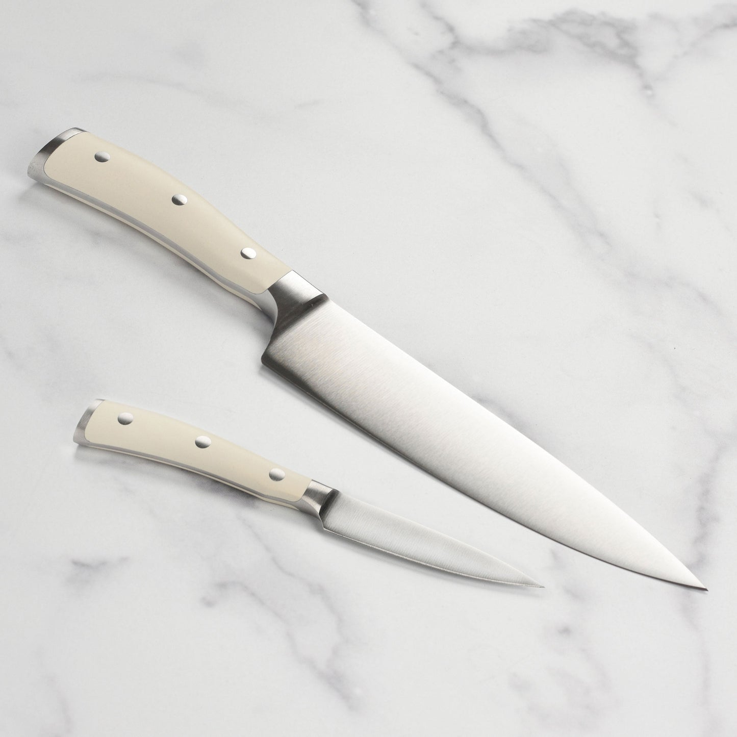 Wusthof Classic Ikon Creme 2 Piece Chef's & Paring Knife Set