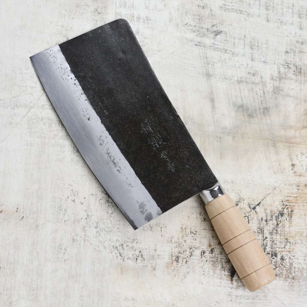 Sentan Forged Aogami #2 Kurouchi 7.5" Meat Cleaver