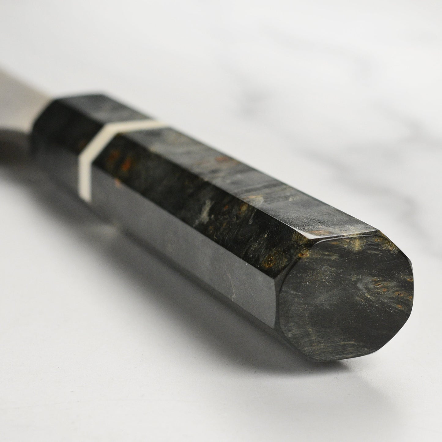 Nigara Ginsan Kurozome Damascus 9.4" Kiritsuke