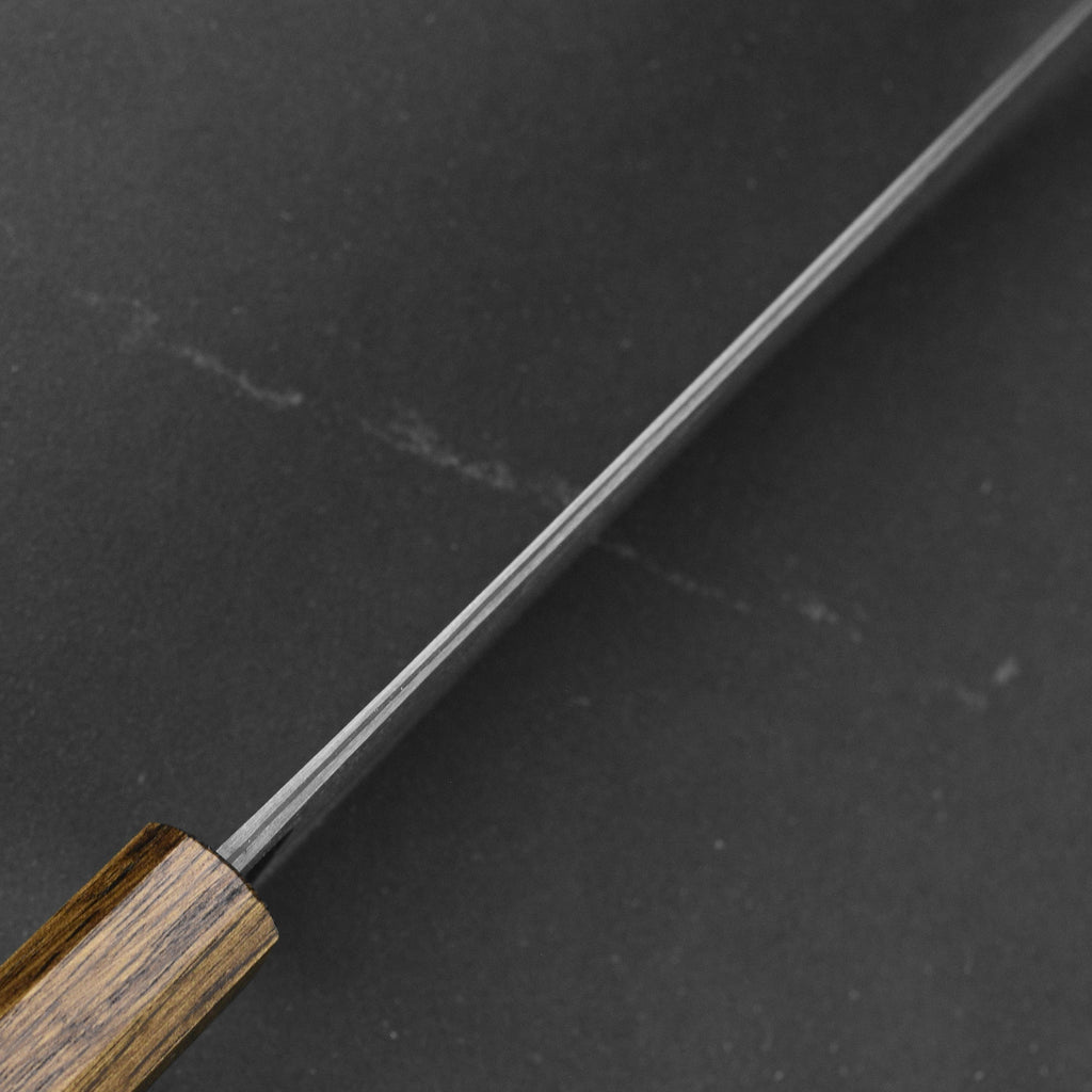 Shiro Kamo SG2 Kurozome Damascus 9.4" Gyuto