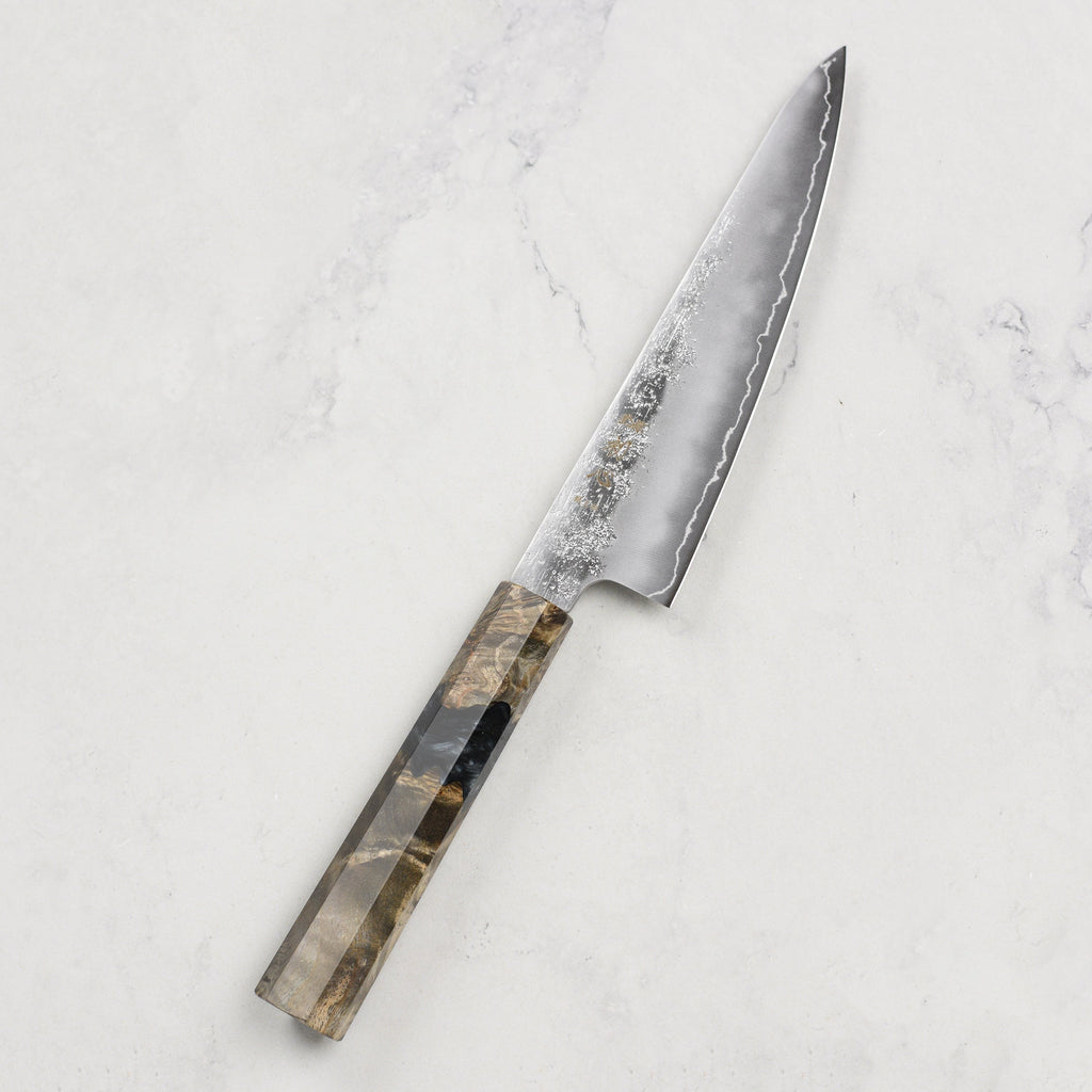 Hatsukokoro Ginrei Ginsan Nashiji 5.9" Ko-Santoku