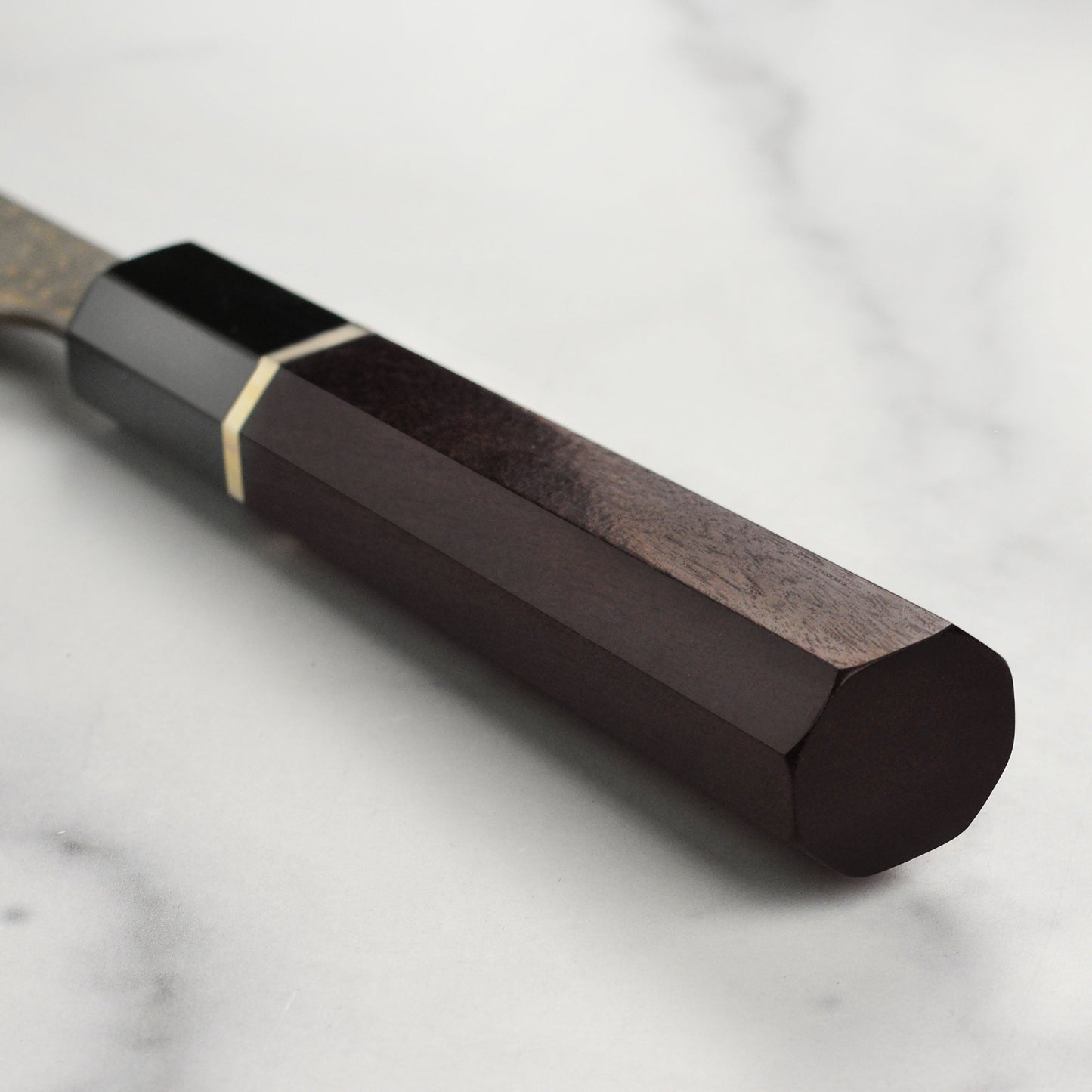 Saji Black Gold Damascus 6.7" Bunka