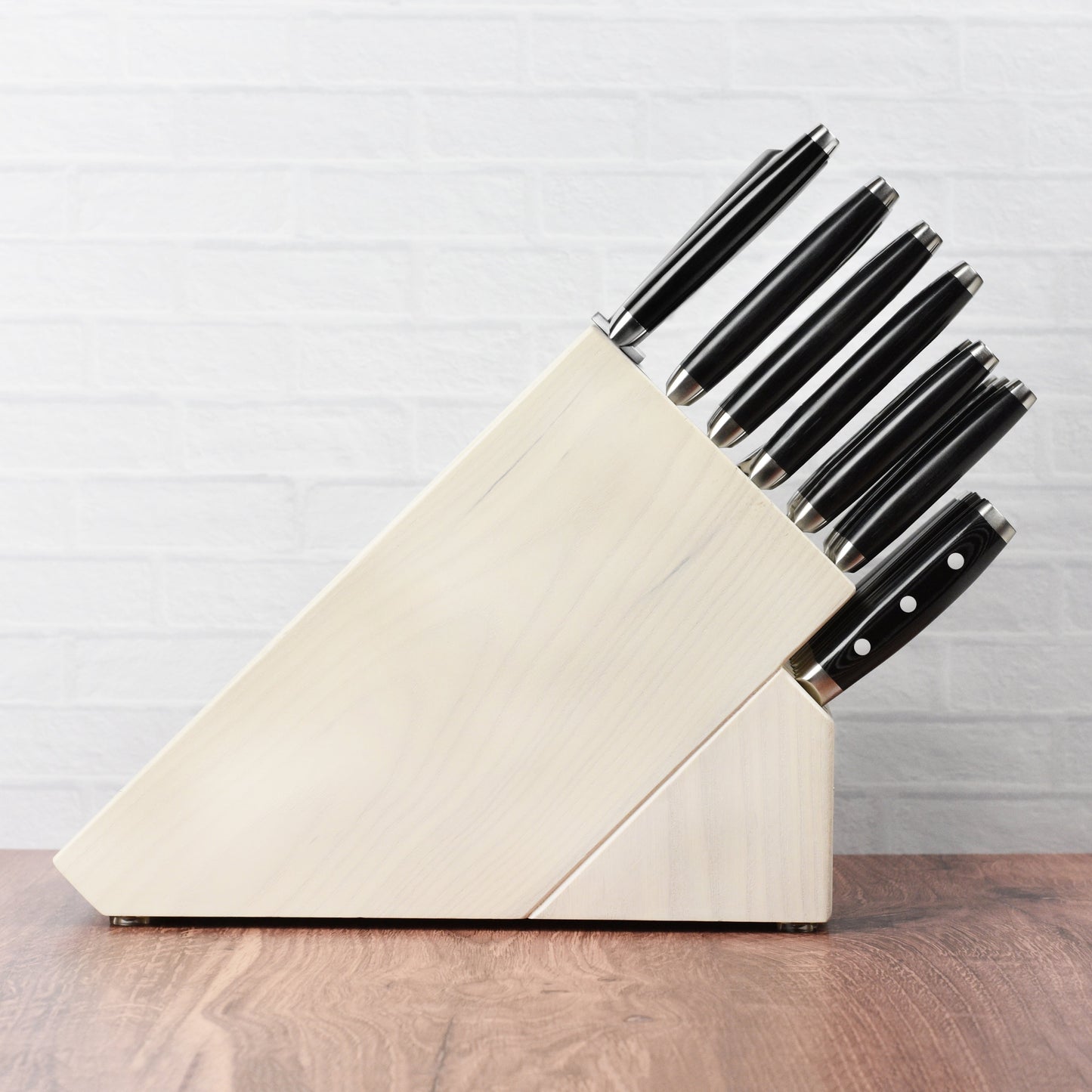 Enso HD 25 Piece Gray Ash Knife Block Set