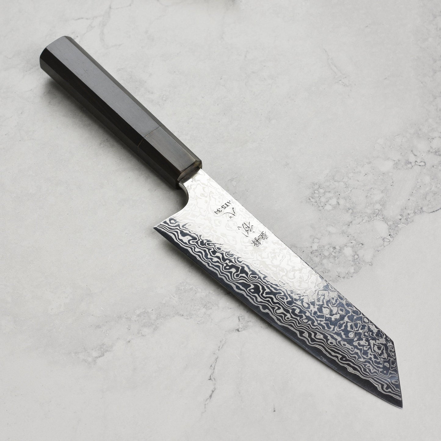 Hatsukokoro x Yauji Ginga34 Damascus 6.7" Bunka