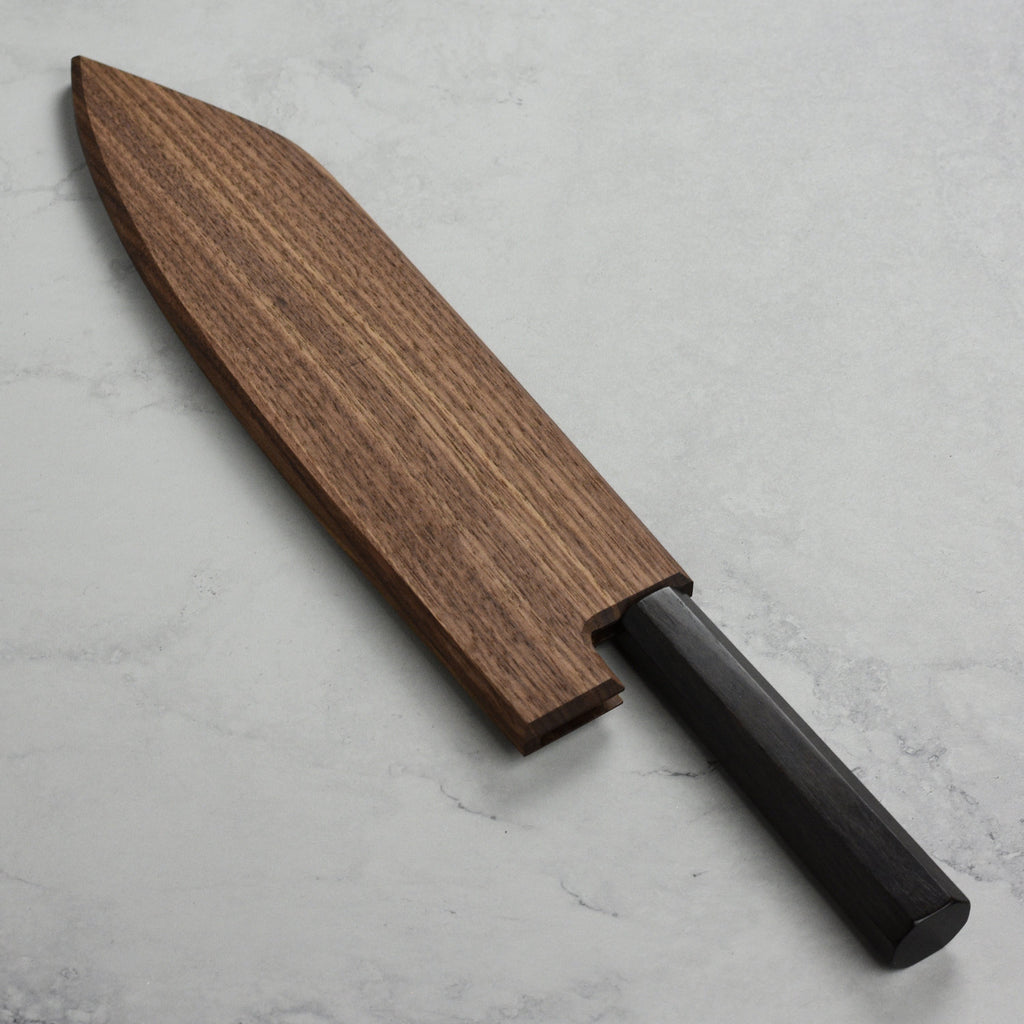 Walnut Magnetic Saya for 9.4" Kiritsuke
