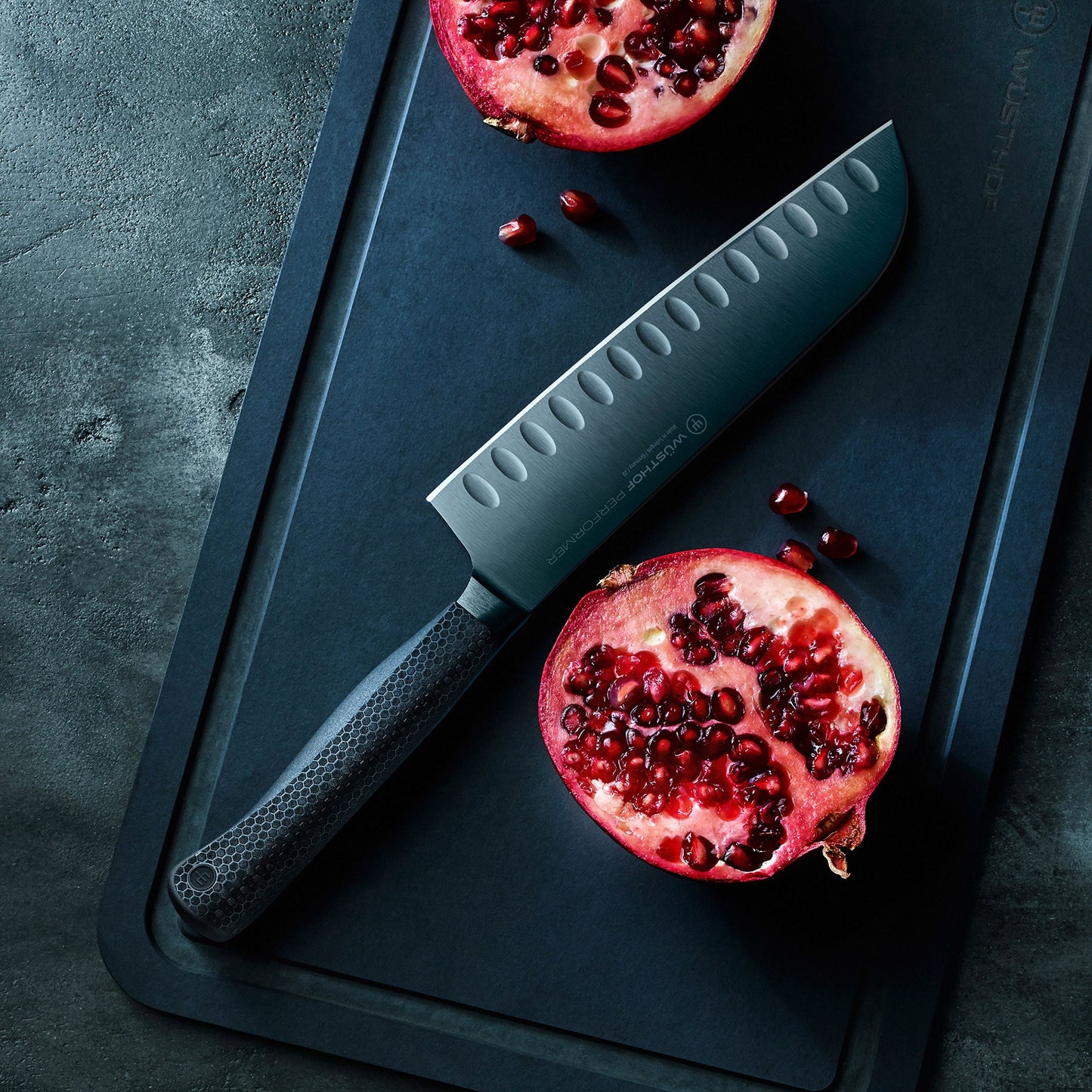 Wusthof Performer 7" Hollow Edge Santoku Knife