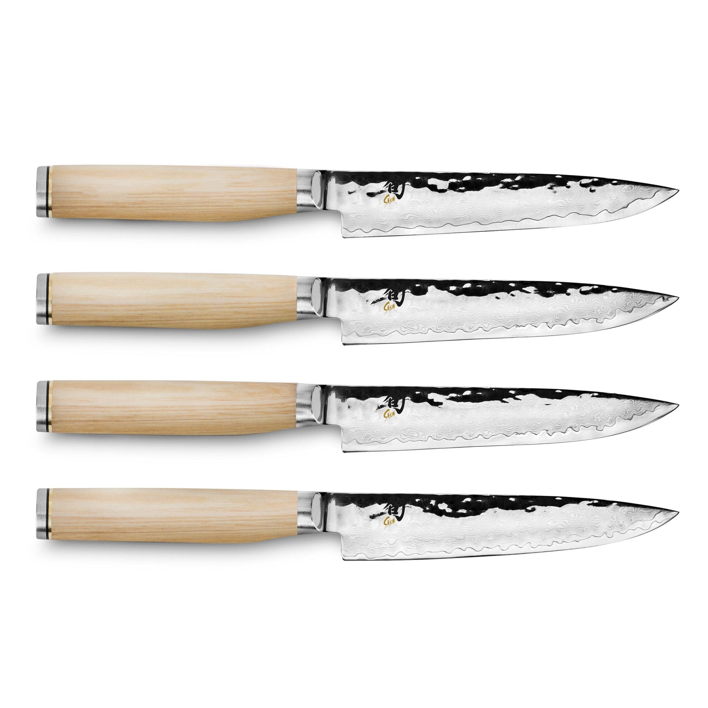 Shun Premier Blonde 4 Piece Steak Knife Set