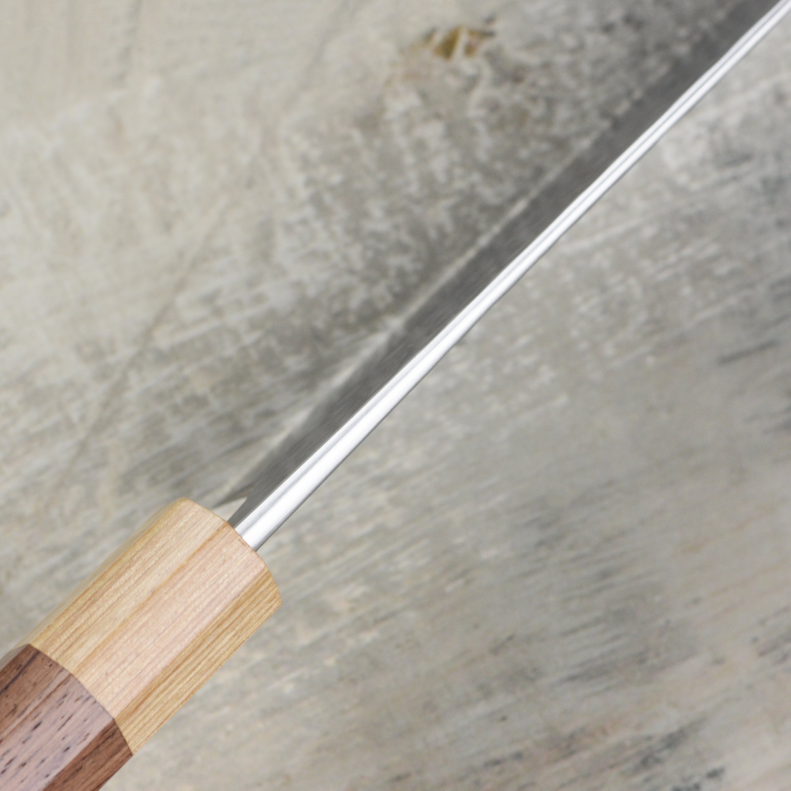 Yoshimi Kato Forged Ginsan Stainless Clad 9.4" Kiritsuke Gyuto