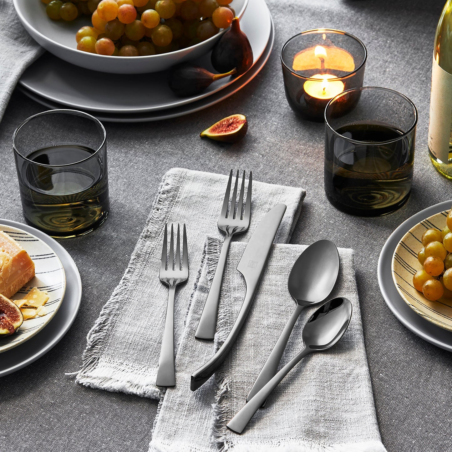 Zwilling Bellasera 45 Piece Stainless Steel Flatware Set, Polished