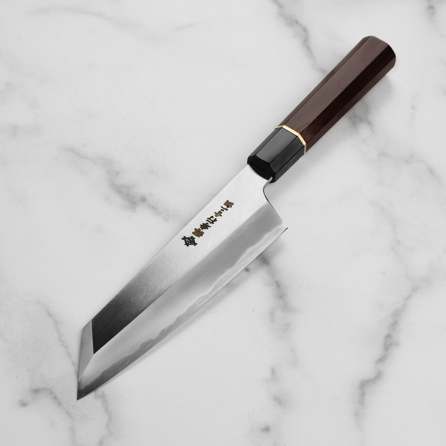 Takayuki x Itsuo Doi Homura SPAogami #2 7.7" Kengata Gyuto with Saya