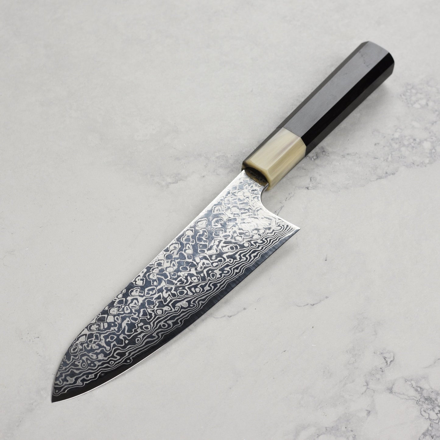 Hatsukokoro x Yauji Ginga34 Damascus 7" Santoku