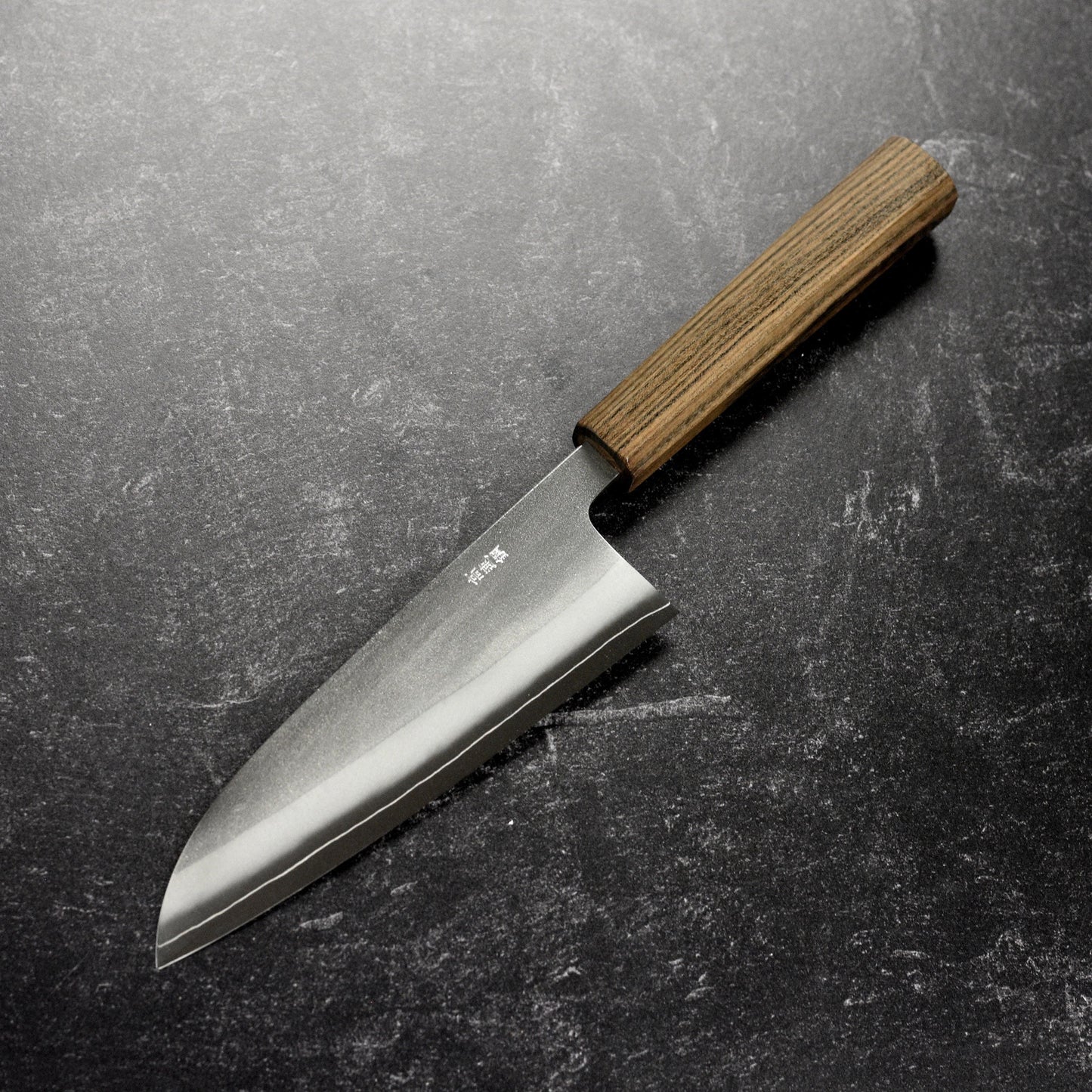 Yoshikane SKD Nashiji Stainless Clad 6.5" Santoku