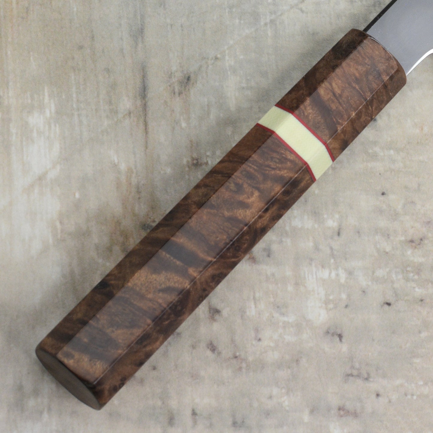 Tetsujin Aogami #2 So Kasumi 7" Nakiri, C+M Custom Handle