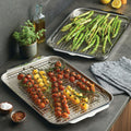 Hestan OvenBond Tri-Ply Half Sheet Pan, Set of 2 with Racks