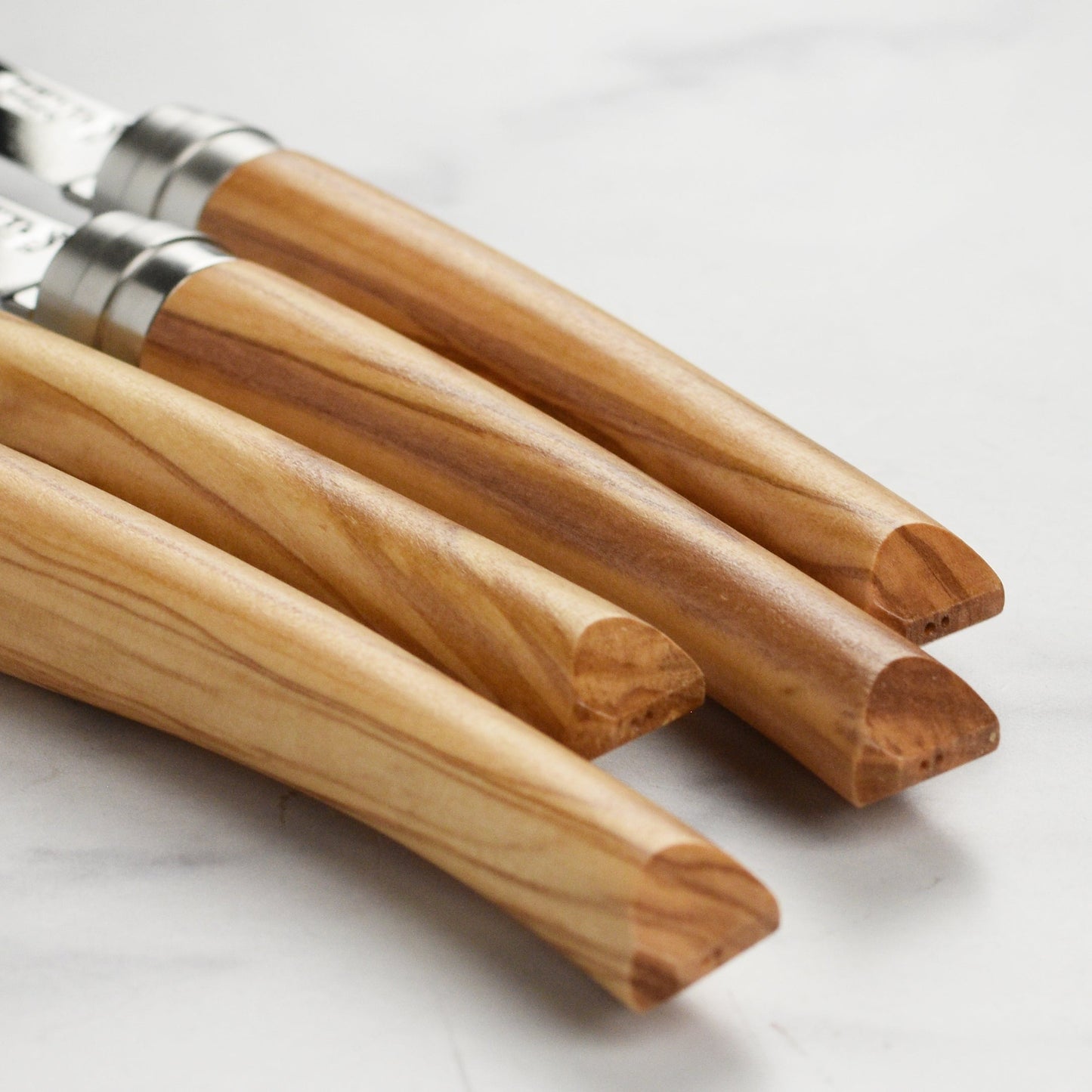 Opinel 4 Piece Olivewood Handle Steak Knife Set