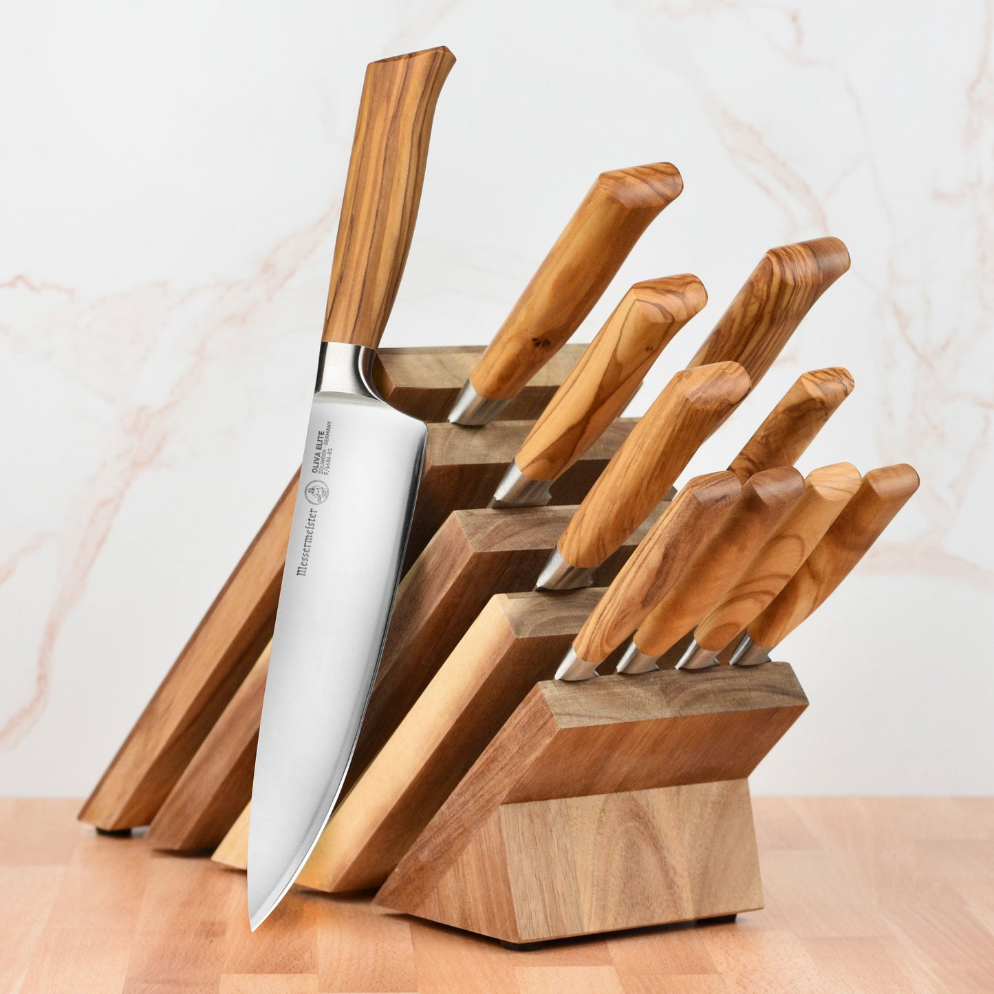 Messermeister Oliva Elite 4 Piece Steak Knife Set