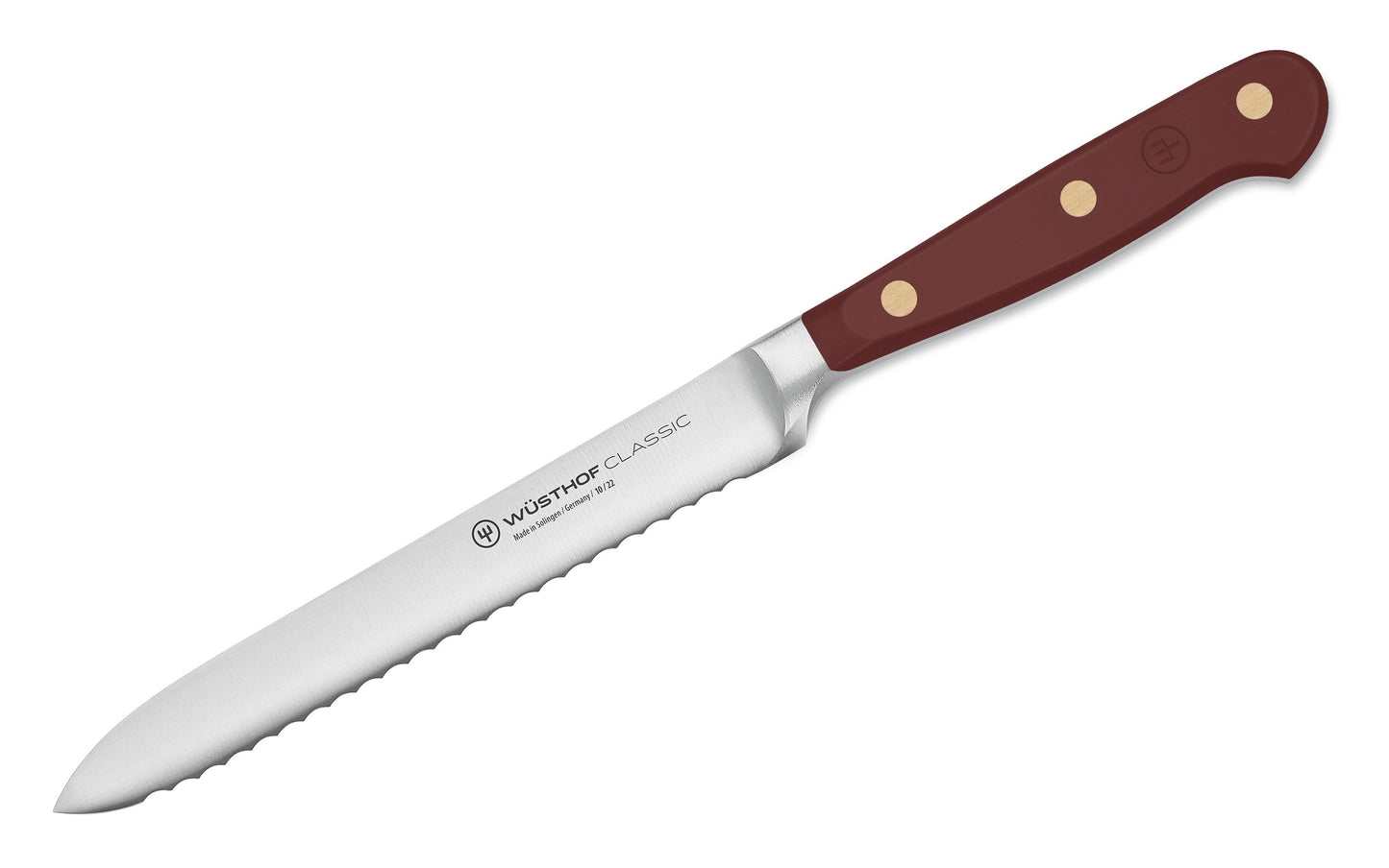 Wusthof Classic Tasty Sumac 5" Serrated Utility Knife