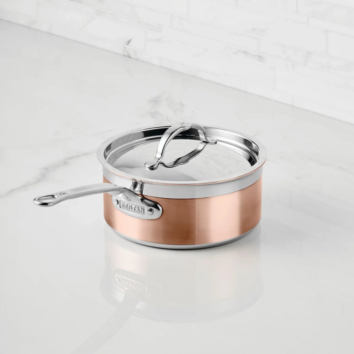 Hestan CopperBond 3-quart Induction Copper Saucepan