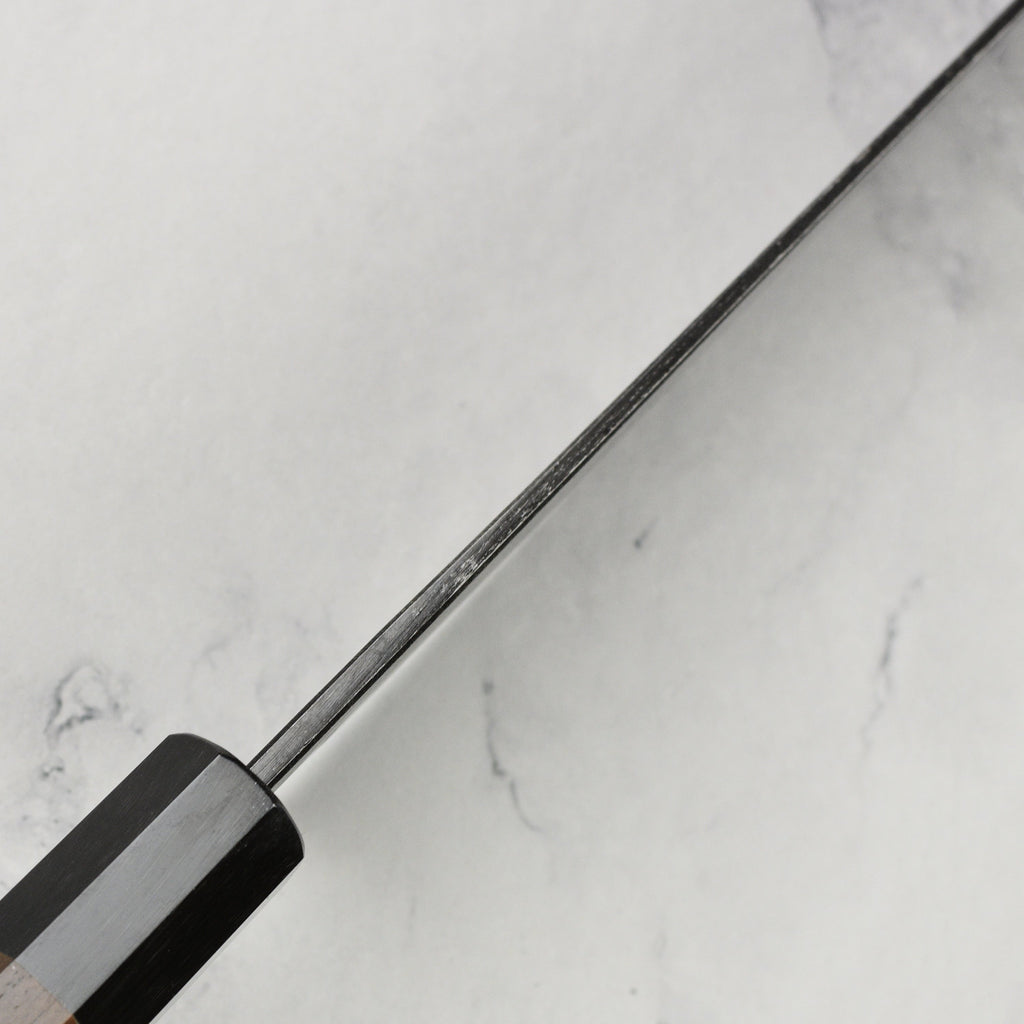 Hatsukokoro Kumokage Aogami Kurouchi Damascus 9.4" Gyuto