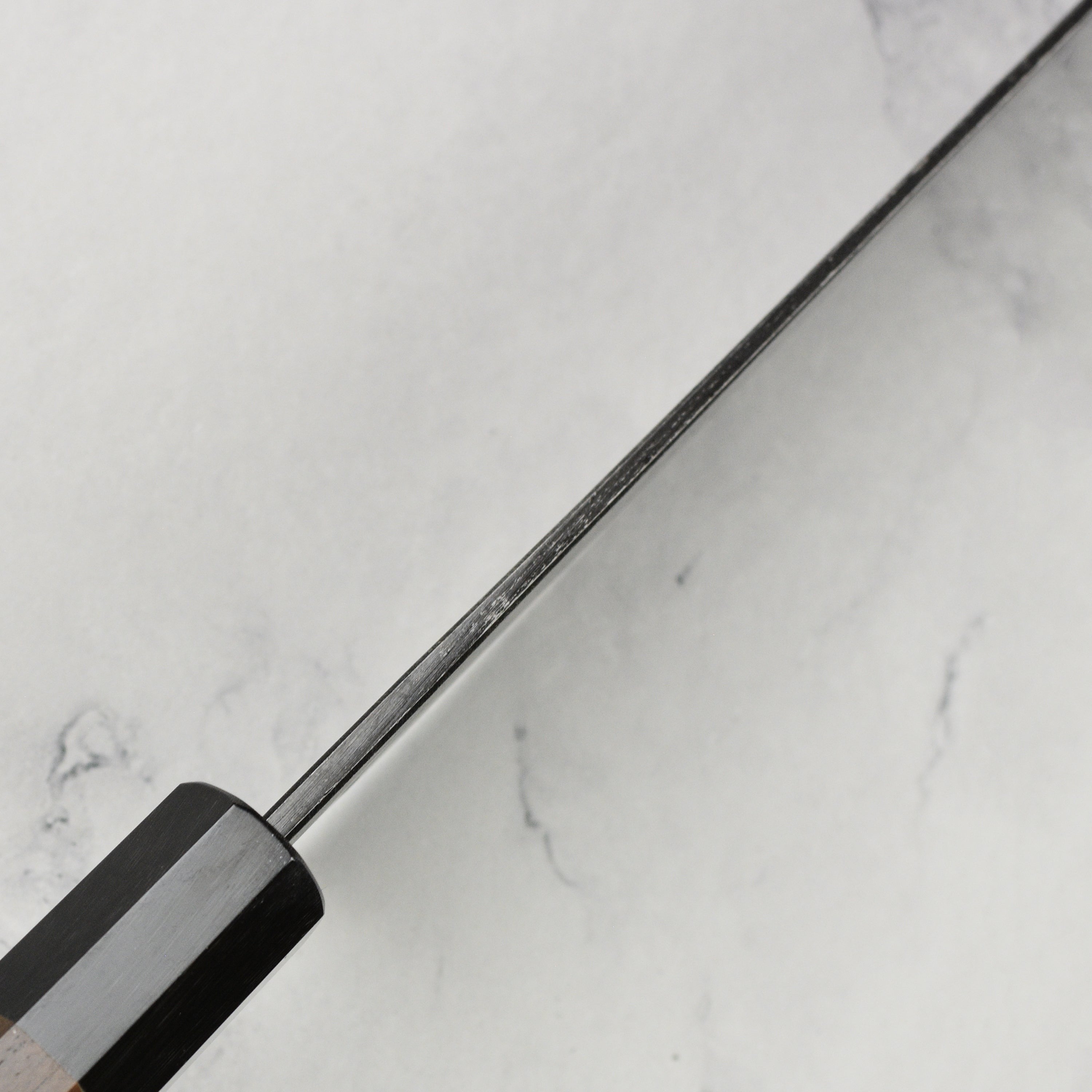 Hatsukokoro Kumokage Aogami Kurouchi Damascus 9.4" Gyuto