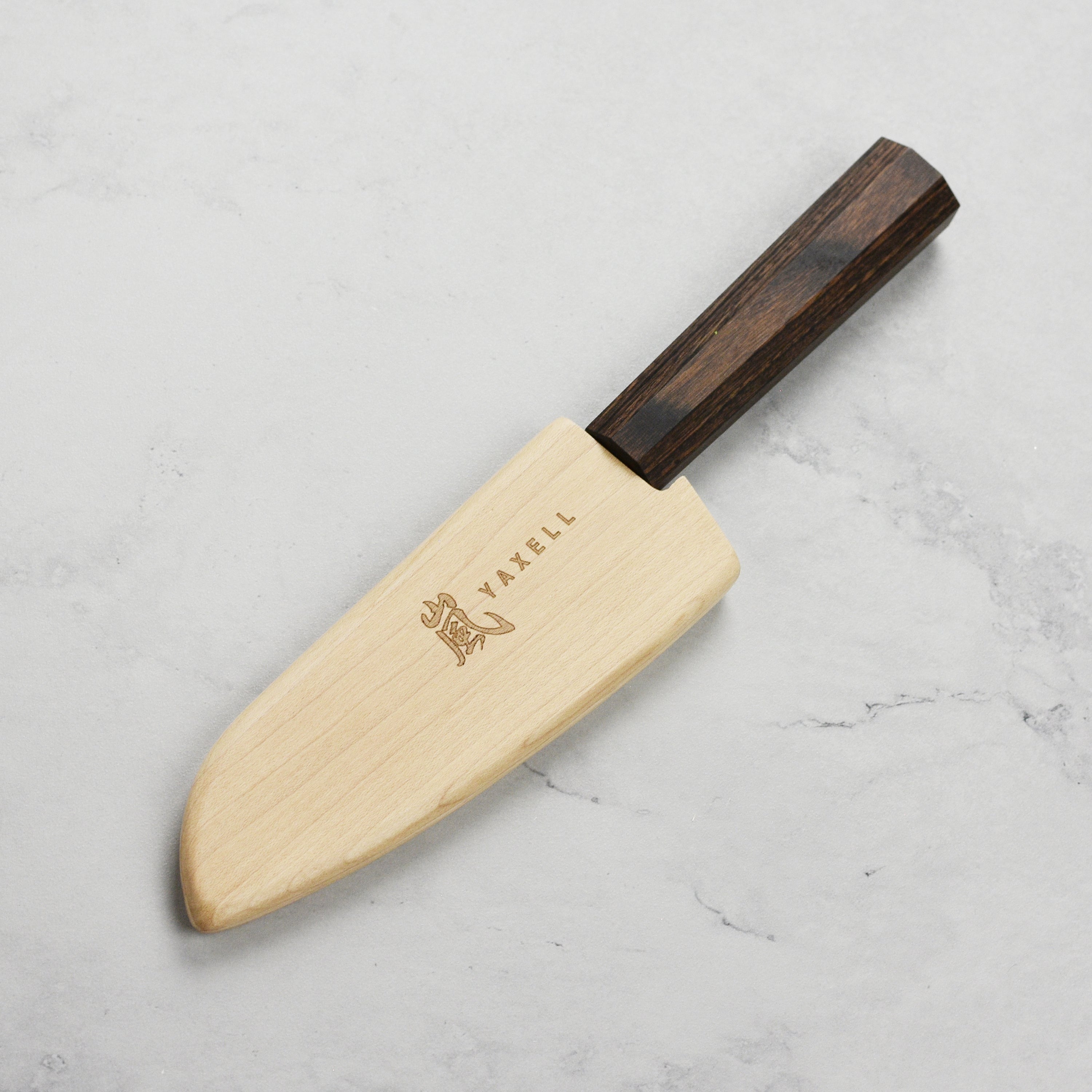Yaxell Magnetic Wooden Sheath for 4.75" Santoku Knife