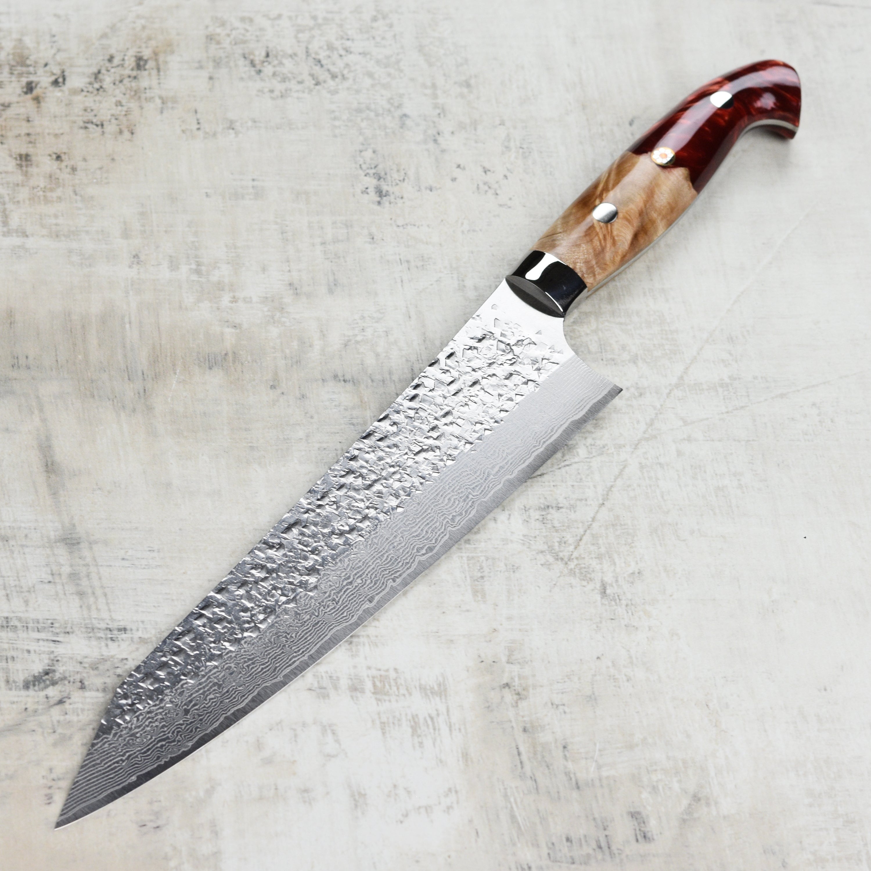 Kurosaki Shizuku Forged SG2 Damascus 8.25" Gyuto with Saya