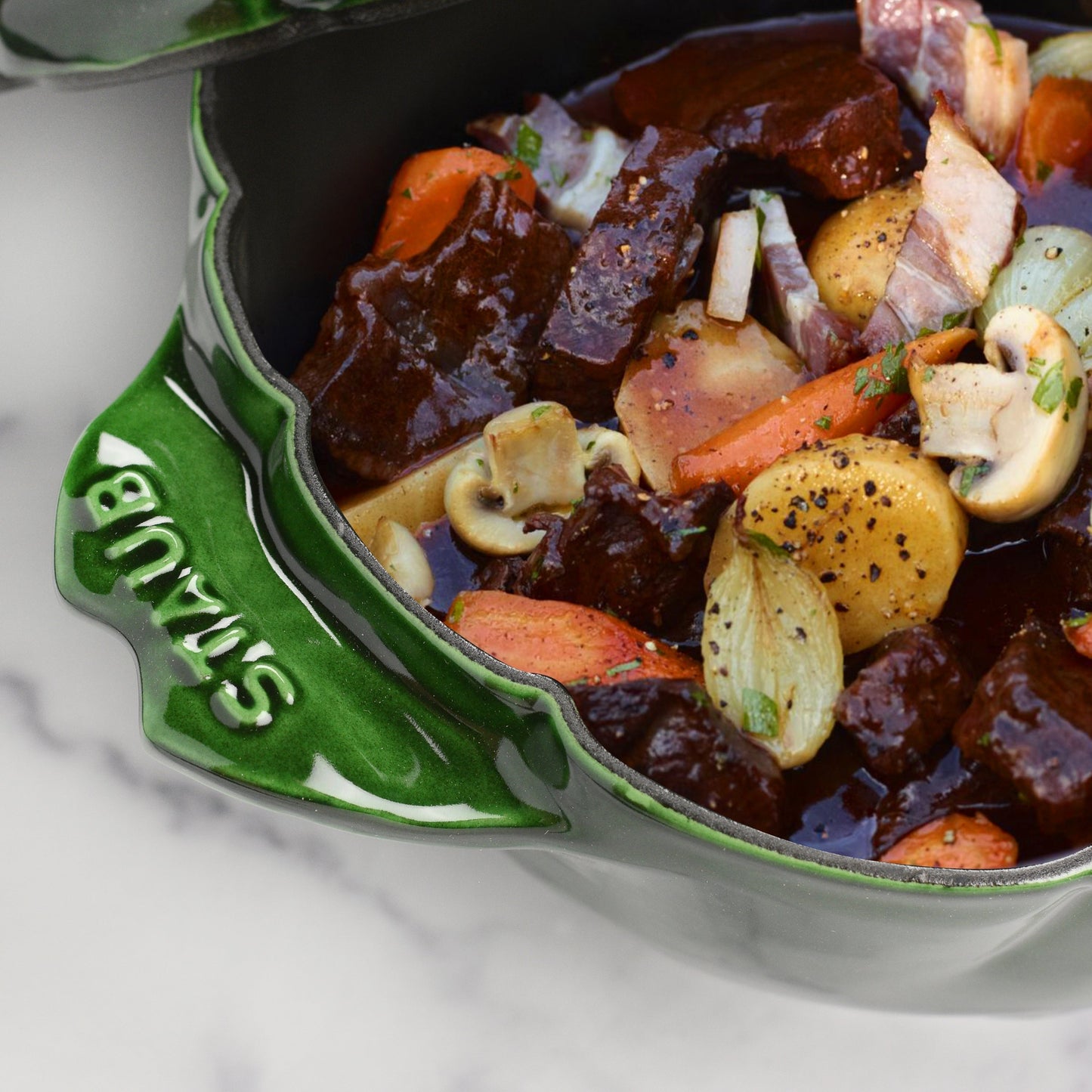 Staub 3-quart Basil Artichoke Cocotte