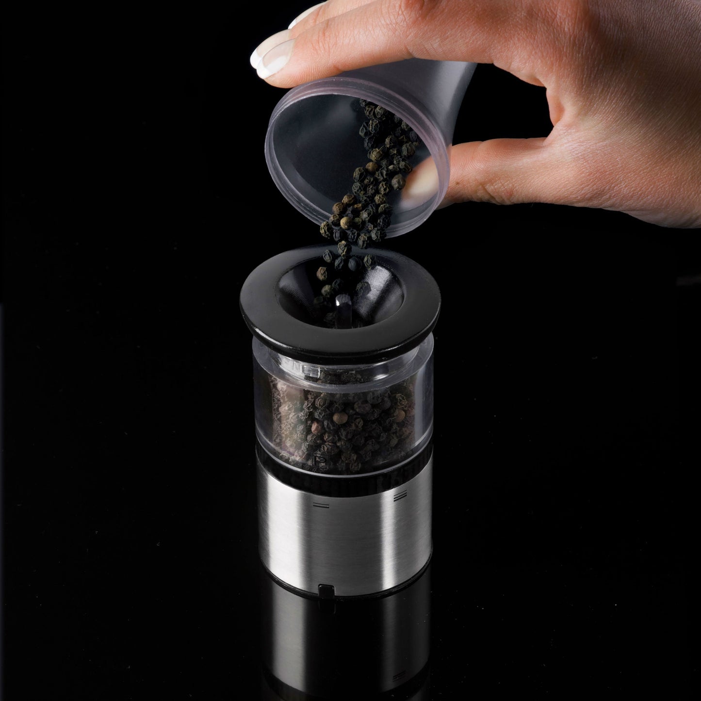 Peugeot Elis Sense 8" Stainless Steel Electric Pepper Mill