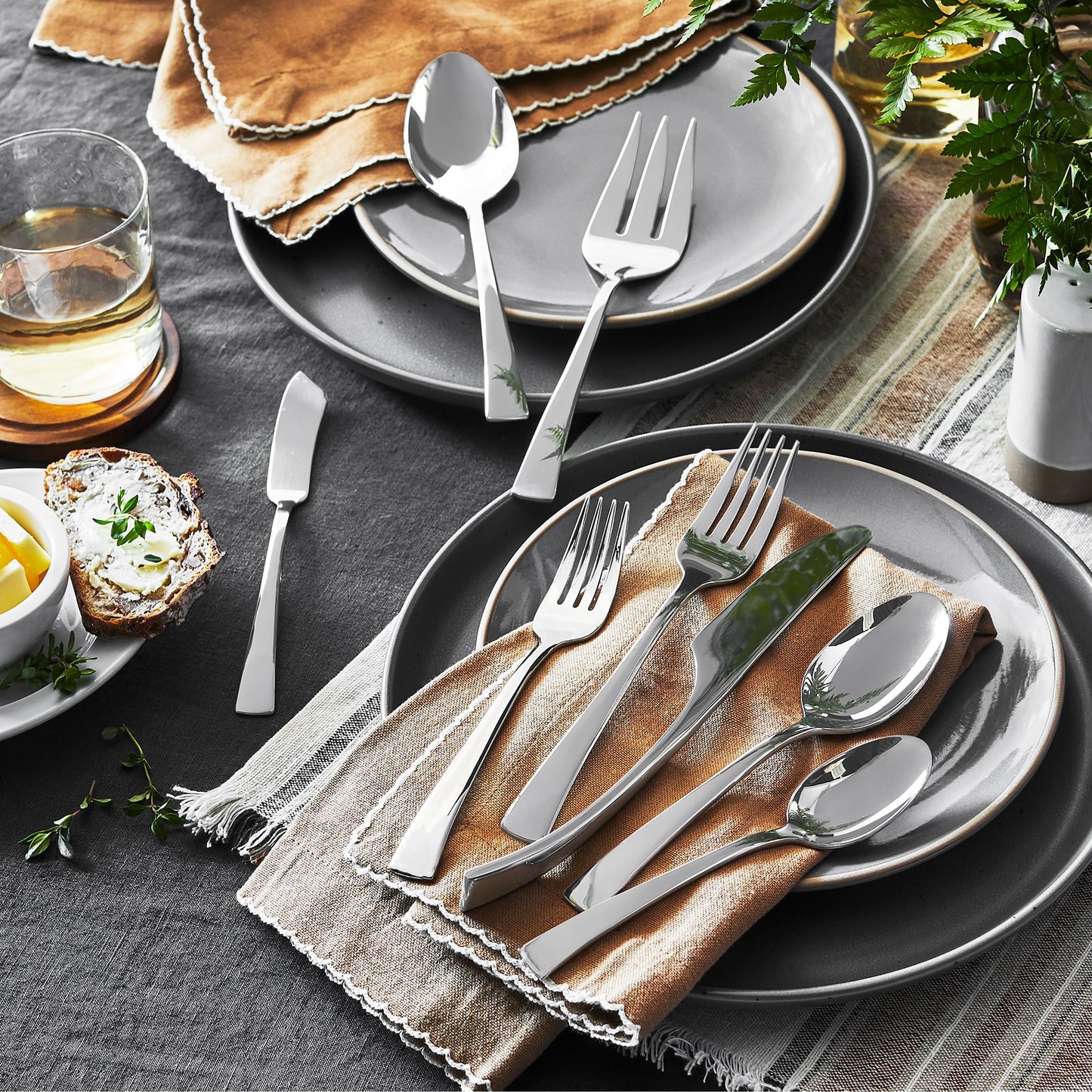 Zwilling Bellasera 23 Piece Stainless Steel Flatware Set, Polished